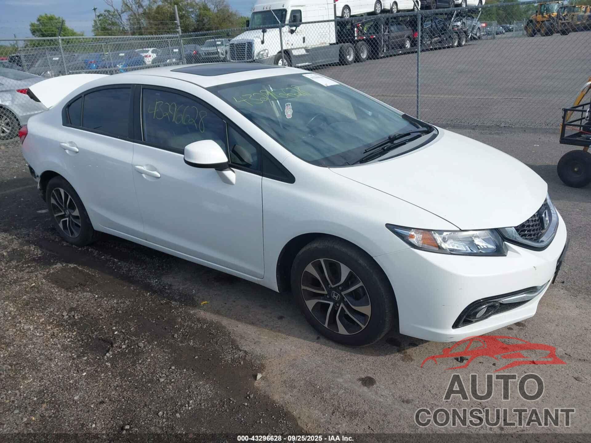 HONDA CIVIC 2013 - 19XFB2F94DE201029