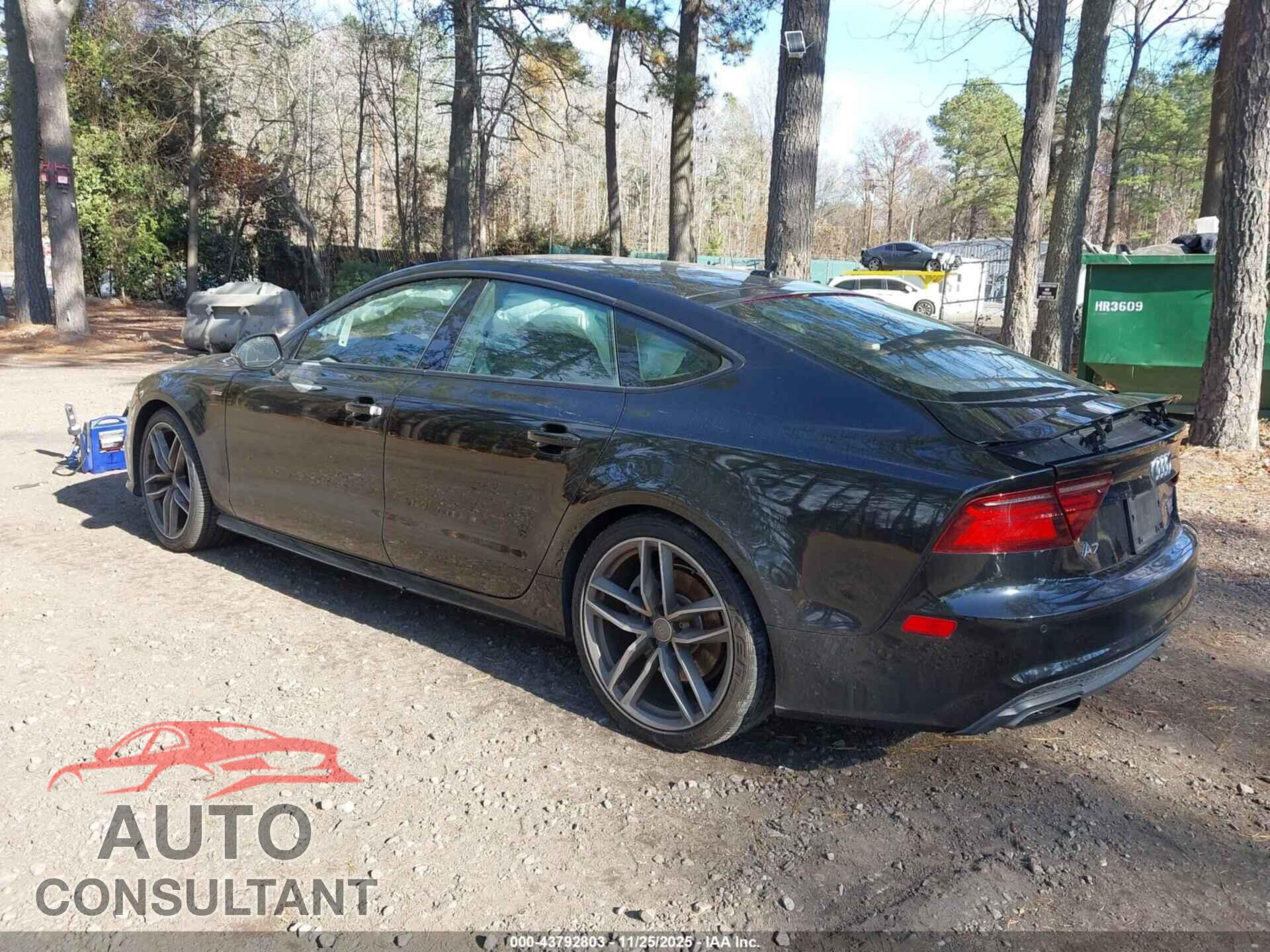 AUDI A7 2016 - WAU2GAFC5GN106787