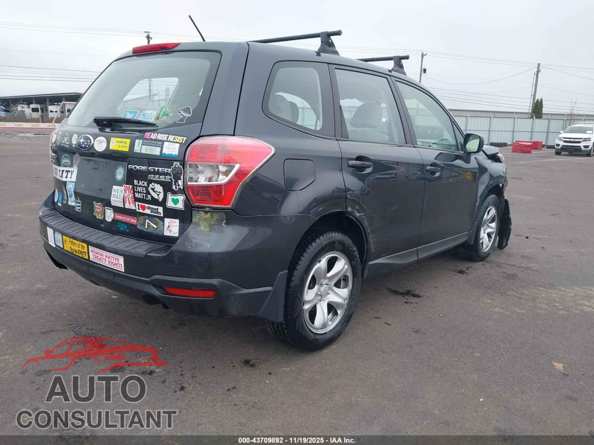 SUBARU FORESTER 2014 - JF2SJAAC2EH451476