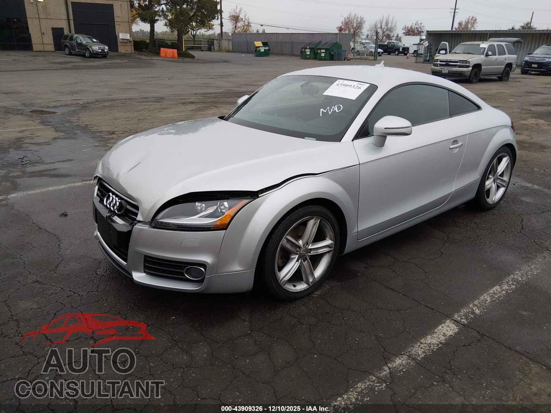 AUDI TT 2012 - TRUBFAFK5C1002109