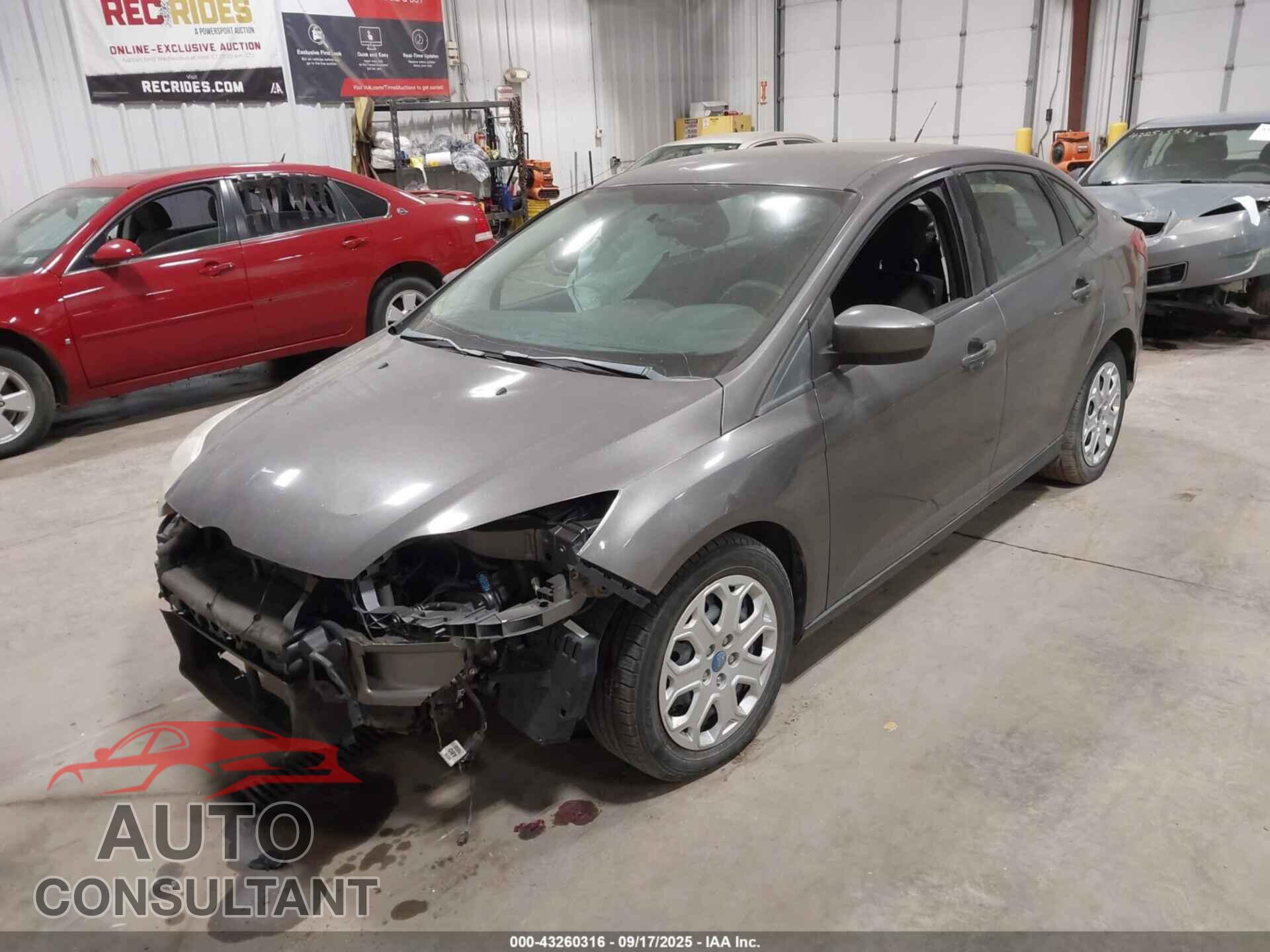 FORD FOCUS 2012 - 1FAHP3F25CL236435