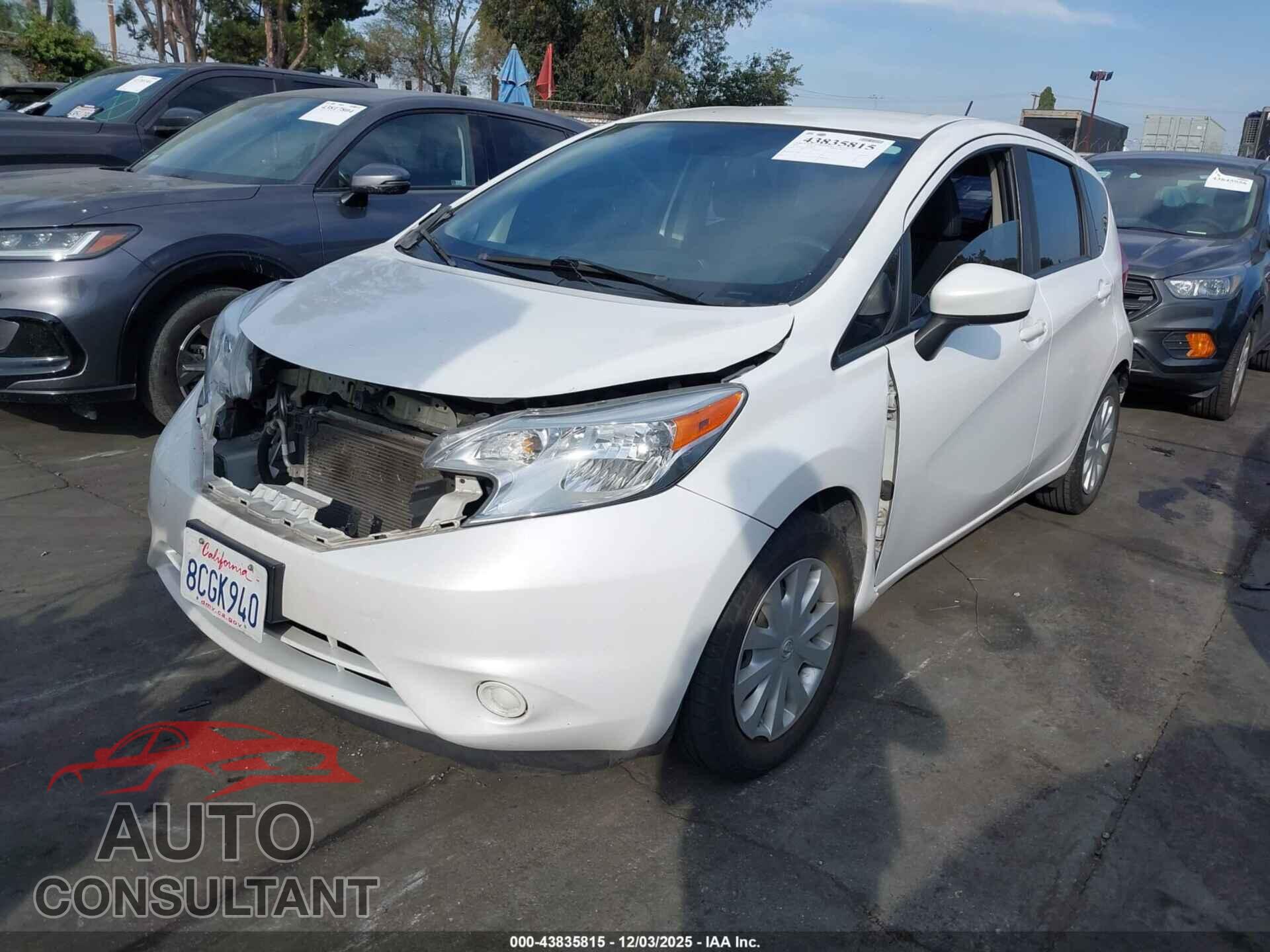 NISSAN VERSA NOTE 2016 - 3N1CE2CP2GL393034