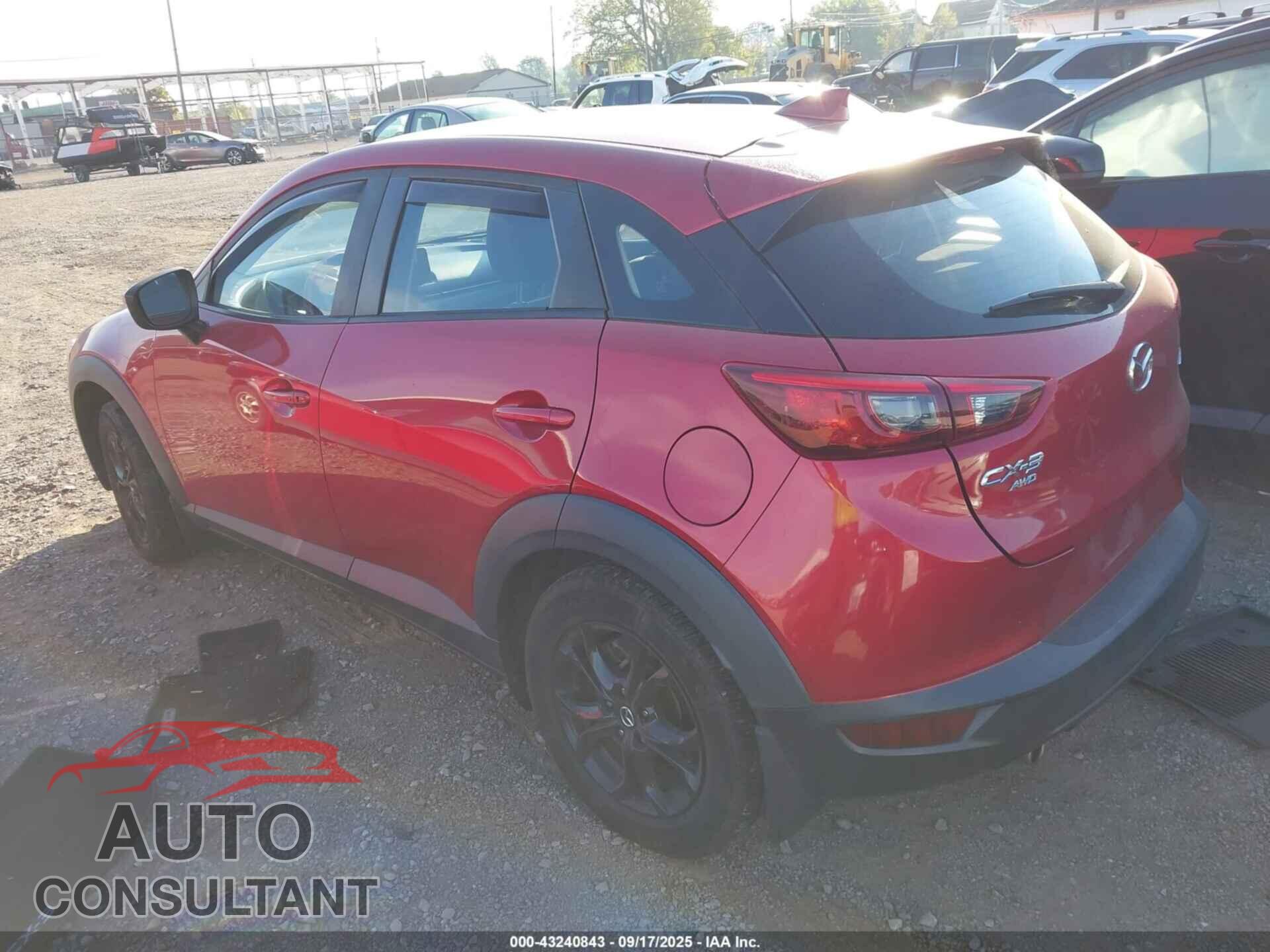 MAZDA CX-3 2016 - JM1DKBC78G0125385