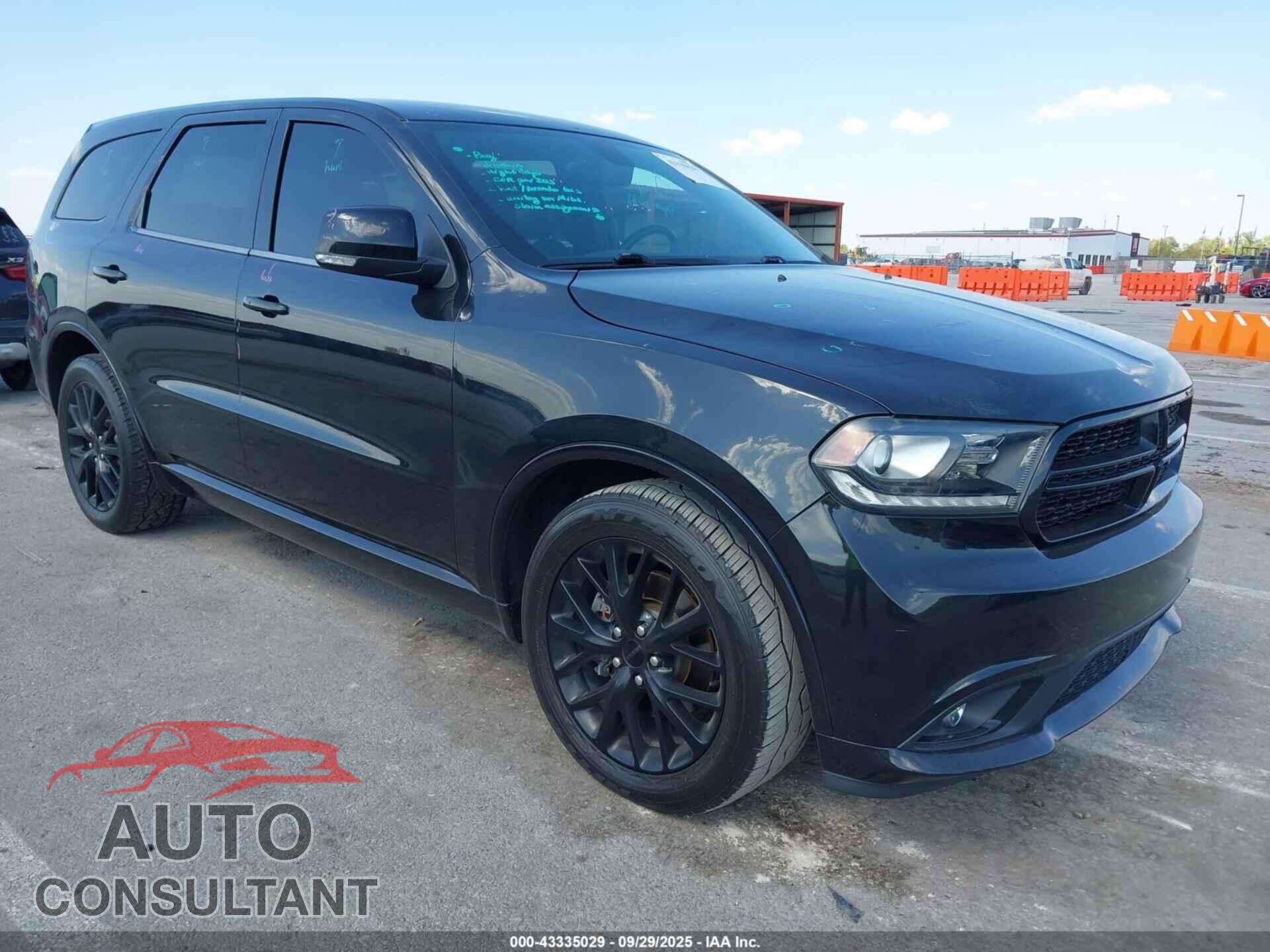 DODGE DURANGO 2015 - 1C4SDHCTXFC888331