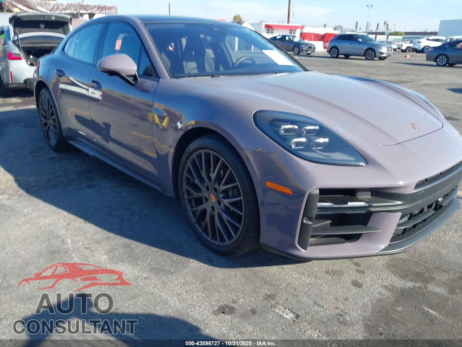 PORSCHE PANAMERA 2025 - WP0AA2YA0SL007719