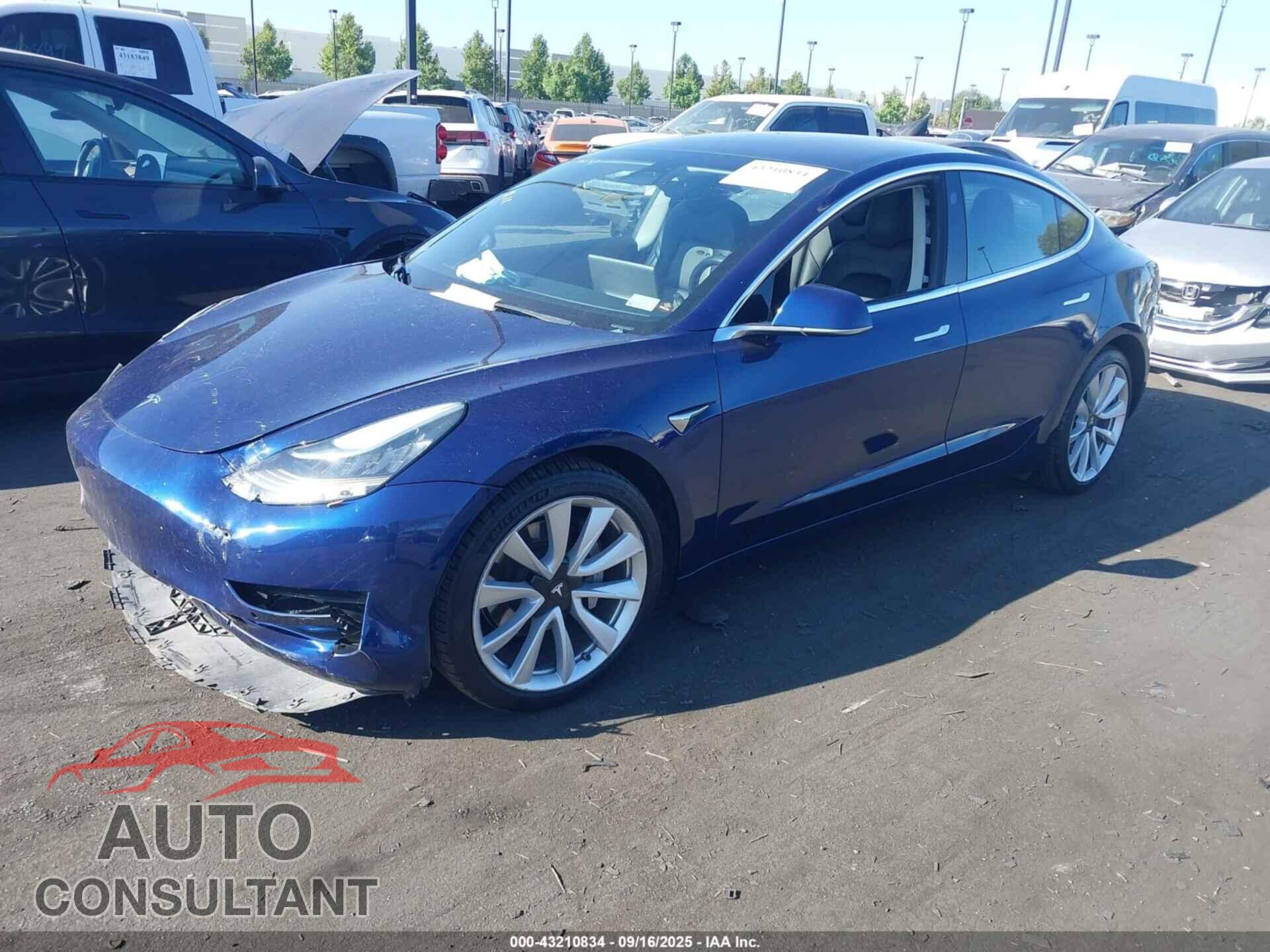 TESLA MODEL 3 2018 - 5YJ3E1EA1JF053010