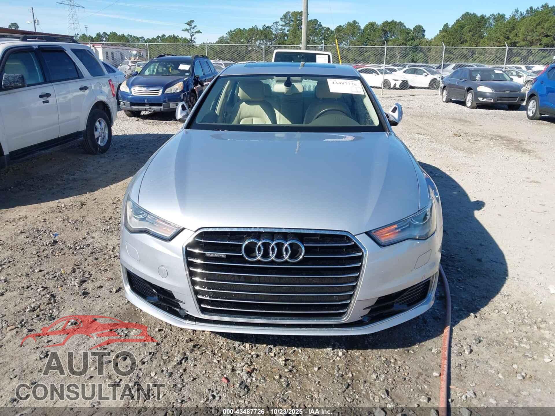 AUDI A6 2016 - WAUGFAFC6GN180356