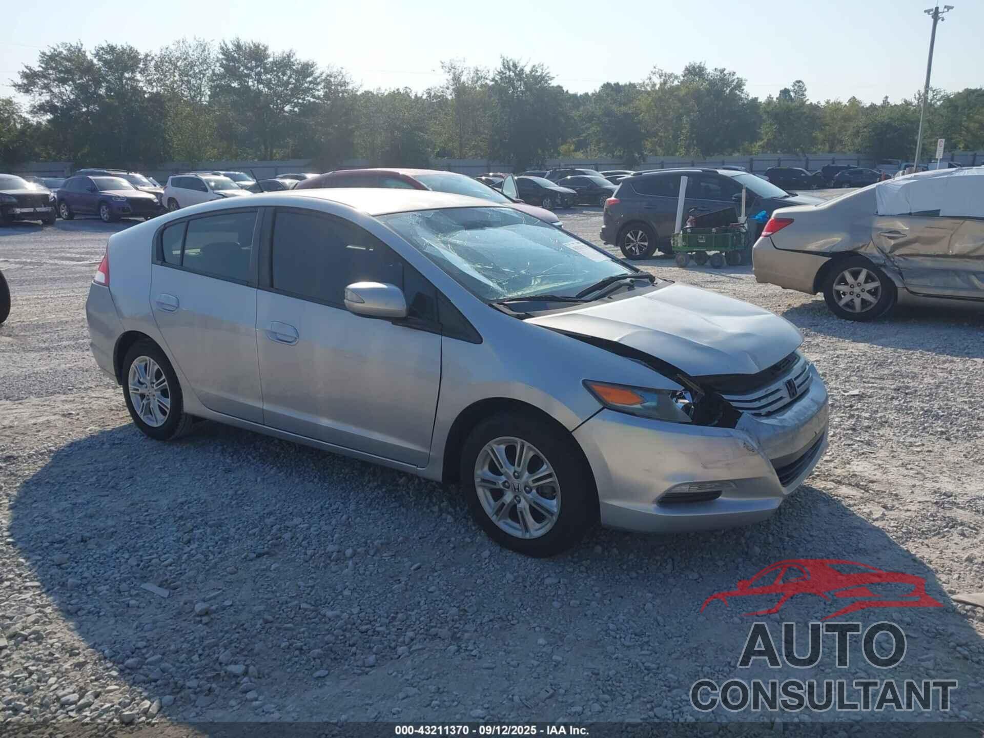 HONDA INSIGHT 2011 - JHMZE2H76BS002377
