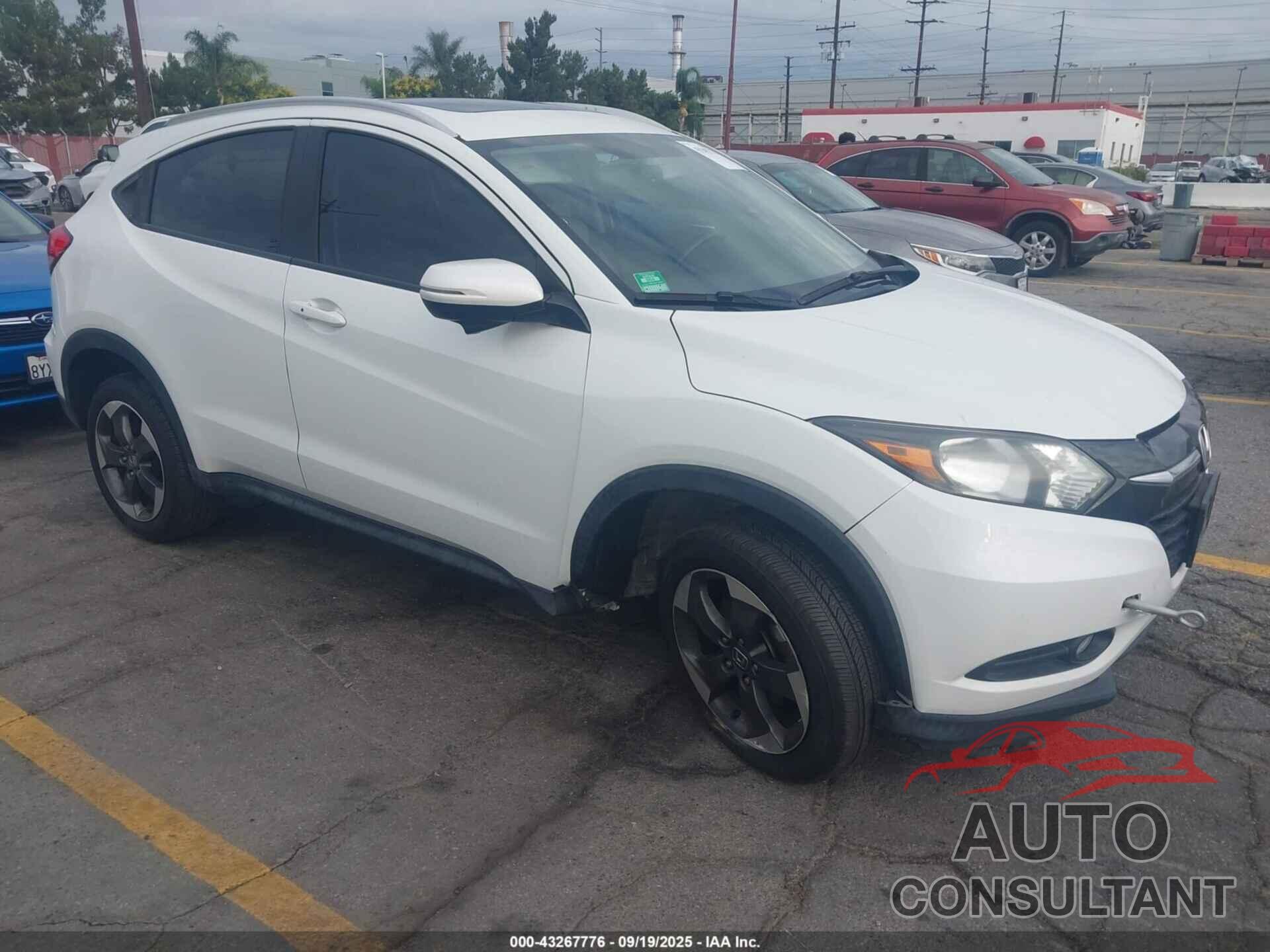 HONDA HR-V 2018 - 3CZRU5H75JM711244