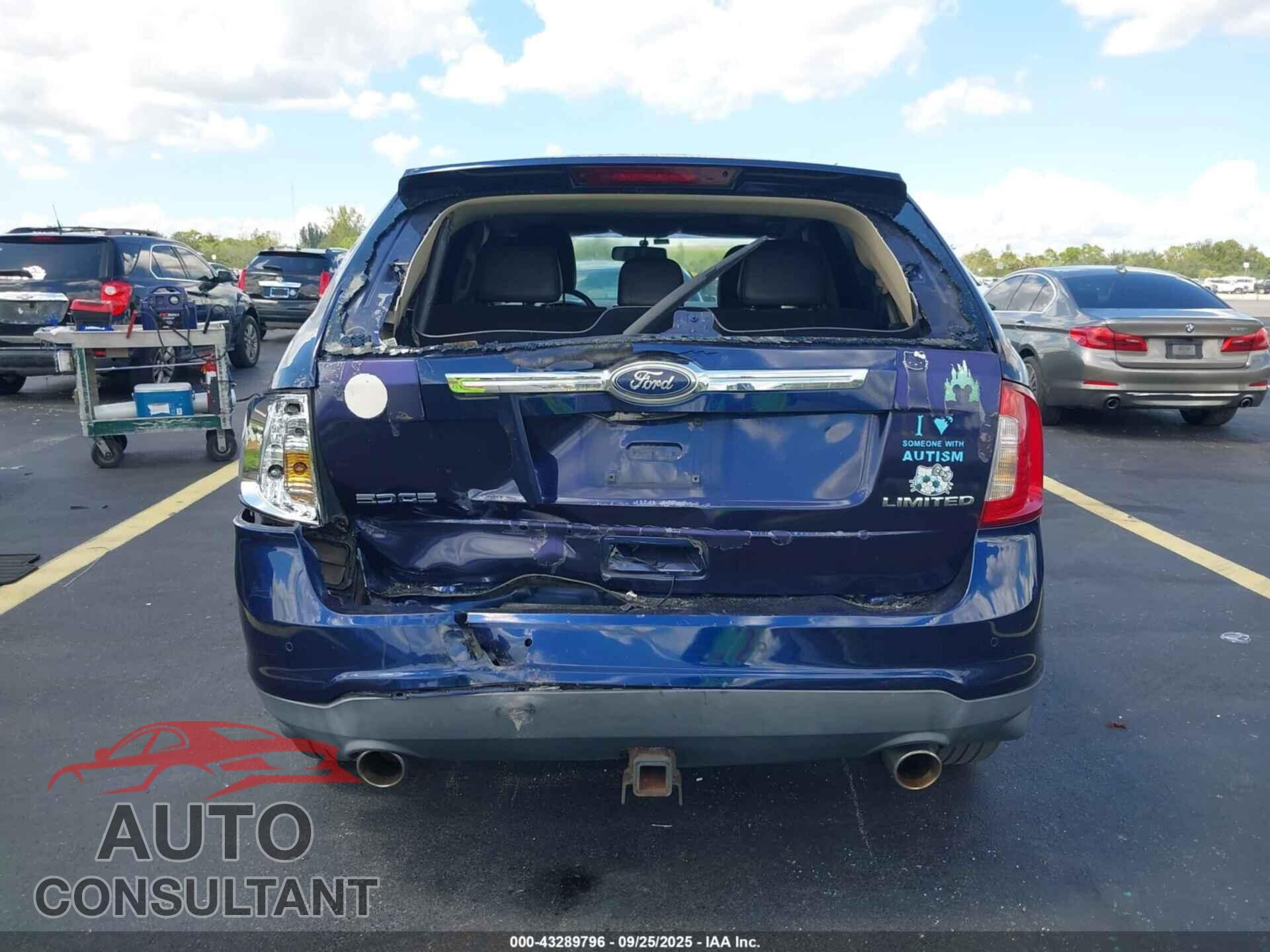 FORD EDGE 2011 - 2FMDK3KC2BBA52943
