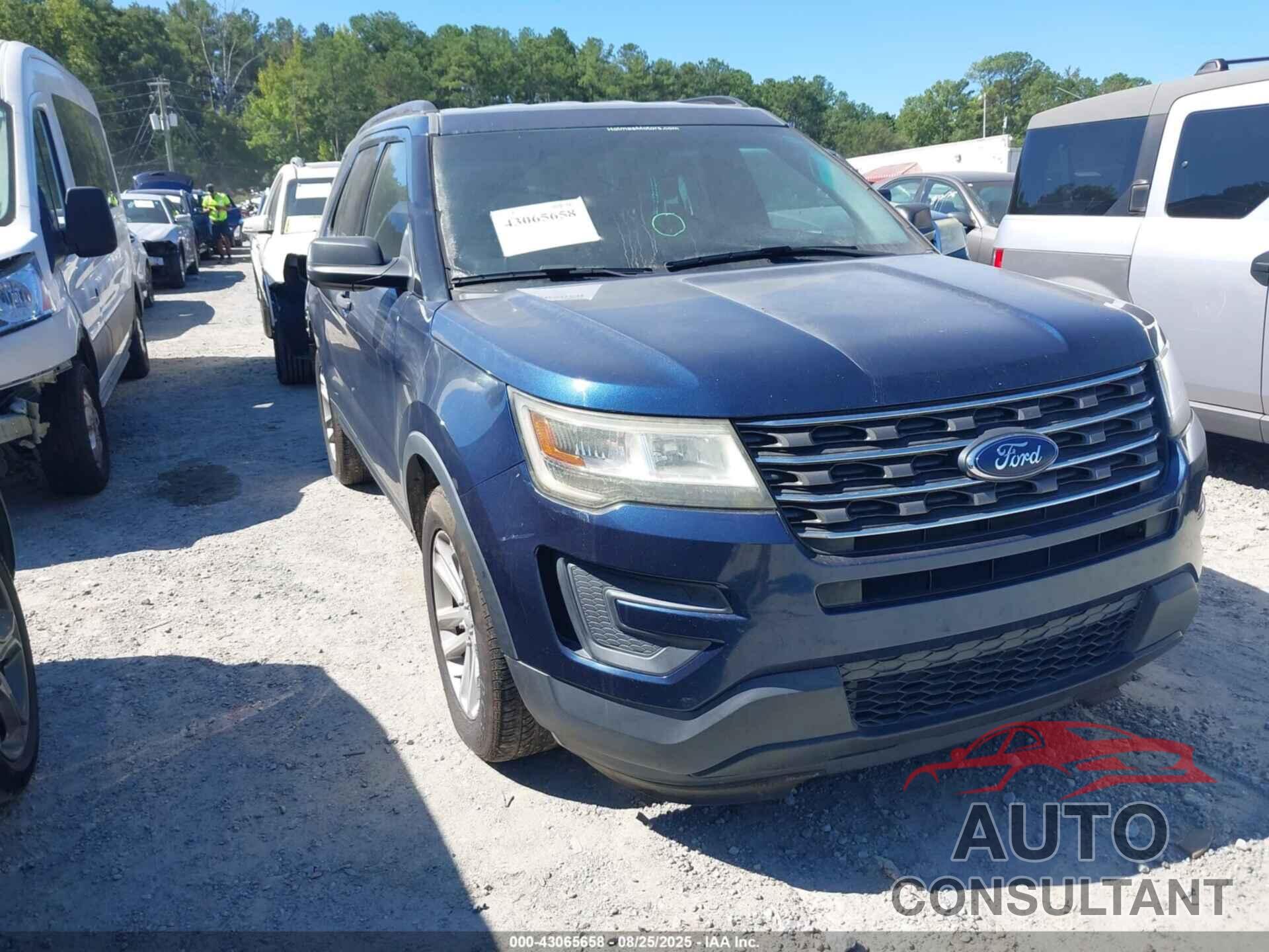 FORD EXPLORER 2017 - 1FM5K7B87HGB72116