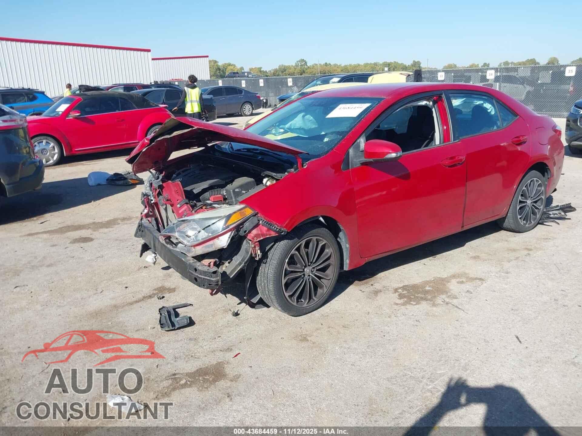 TOYOTA COROLLA 2014 - 5YFBURHE0EP085386