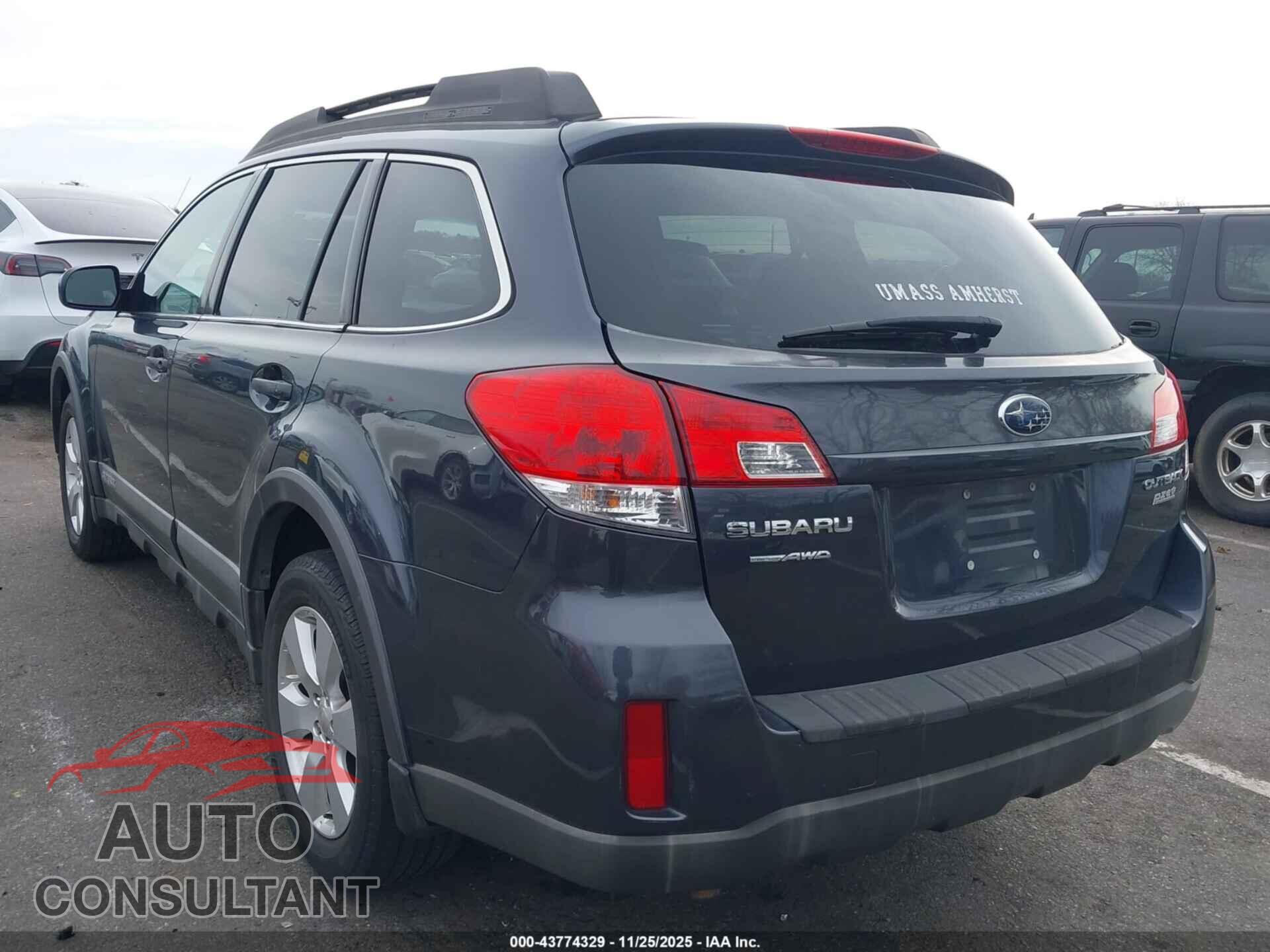 SUBARU OUTBACK 2010 - 4S4BRBKC2A3348265