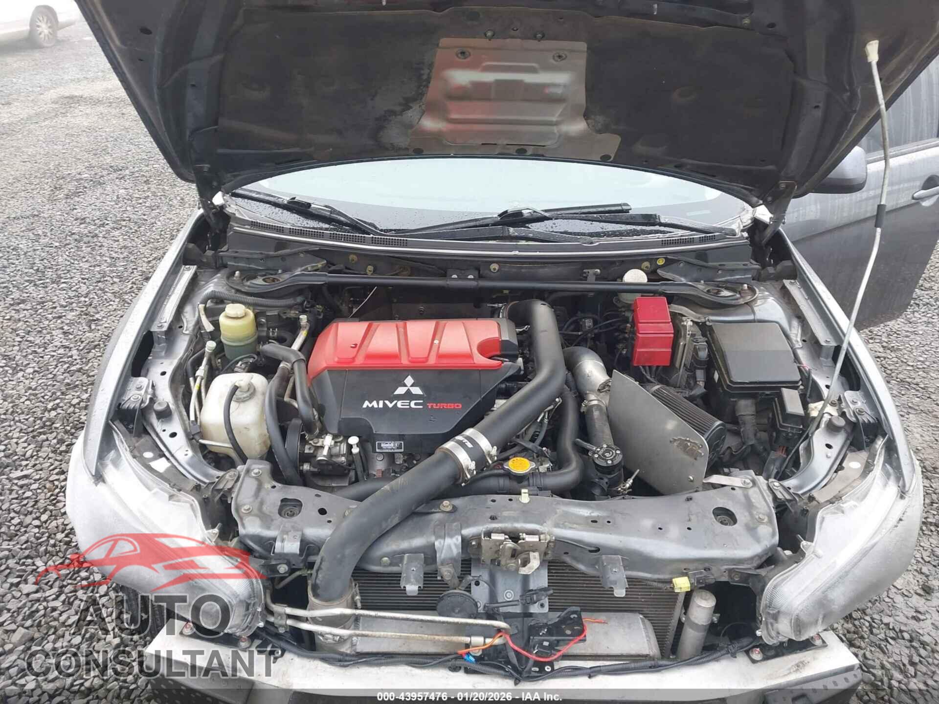 MITSUBISHI LANCER EVOLUTION 2011 - JA32W8FV9BU029743