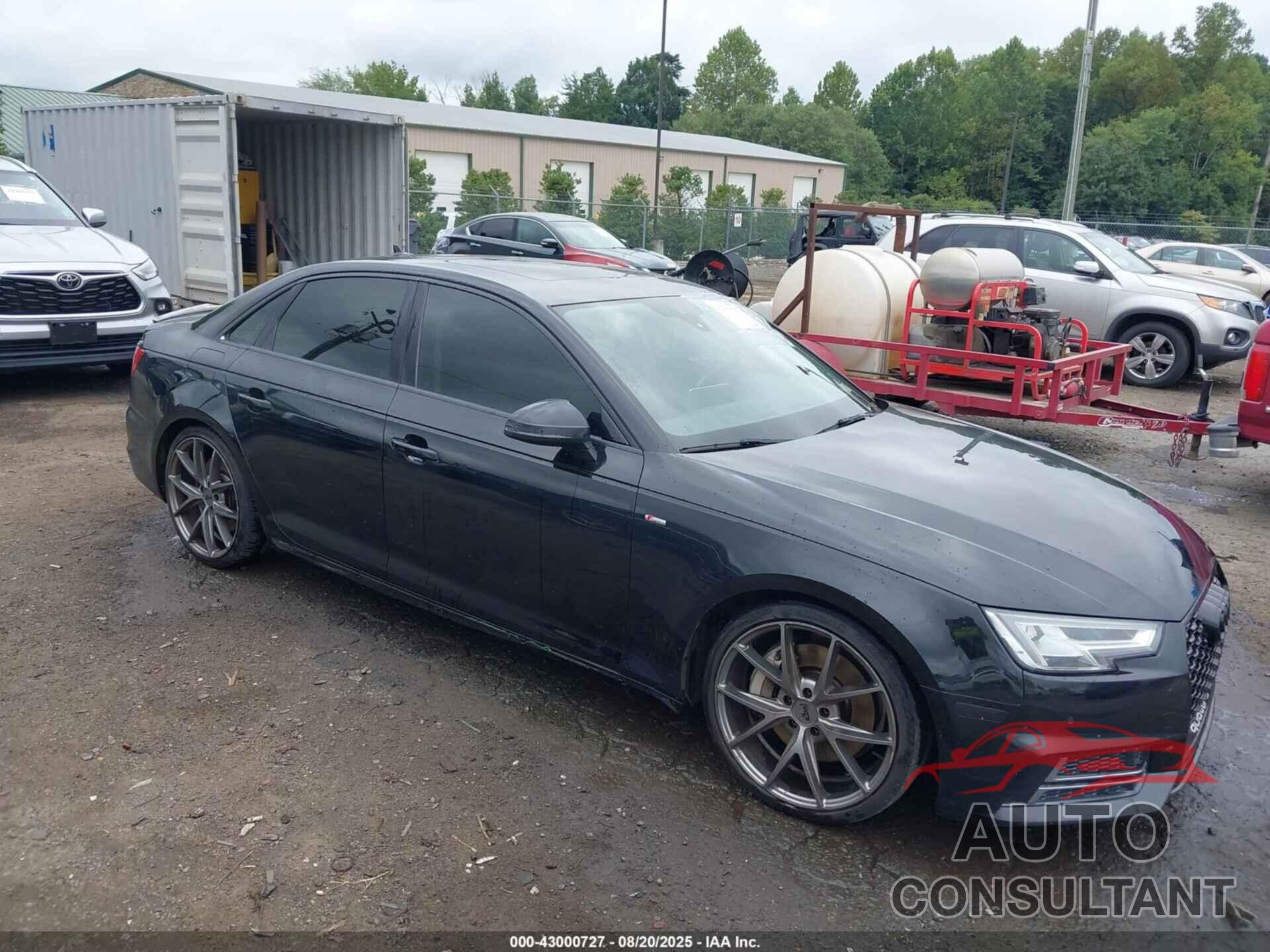AUDI A4 2017 - WAUENAF49HN055341