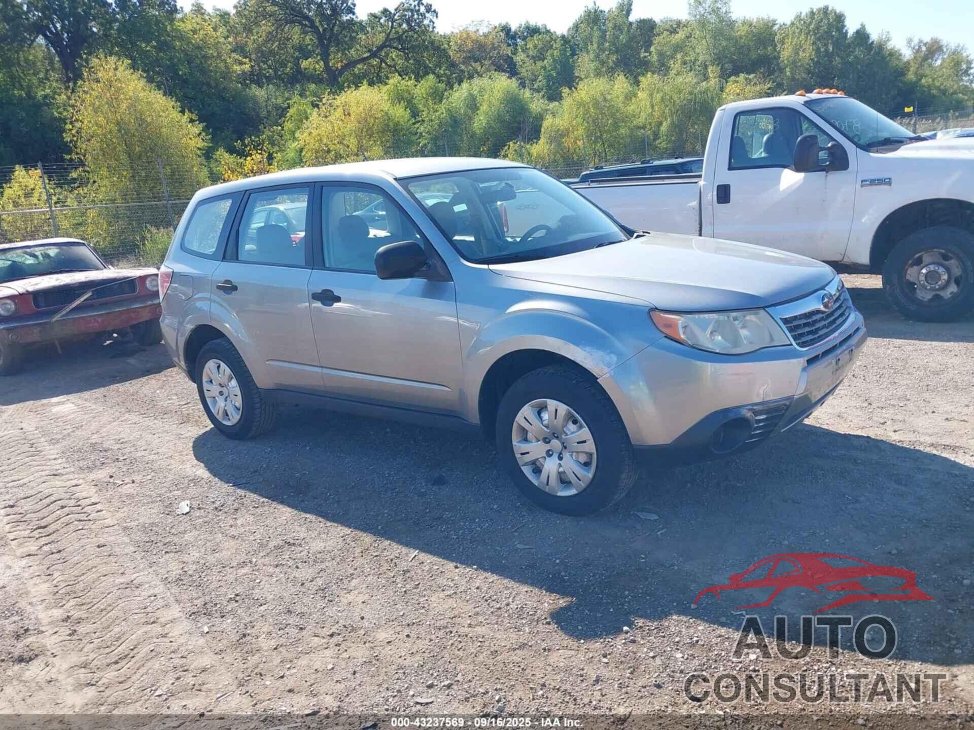 SUBARU FORESTER 2009 - JF2SH61609H722754