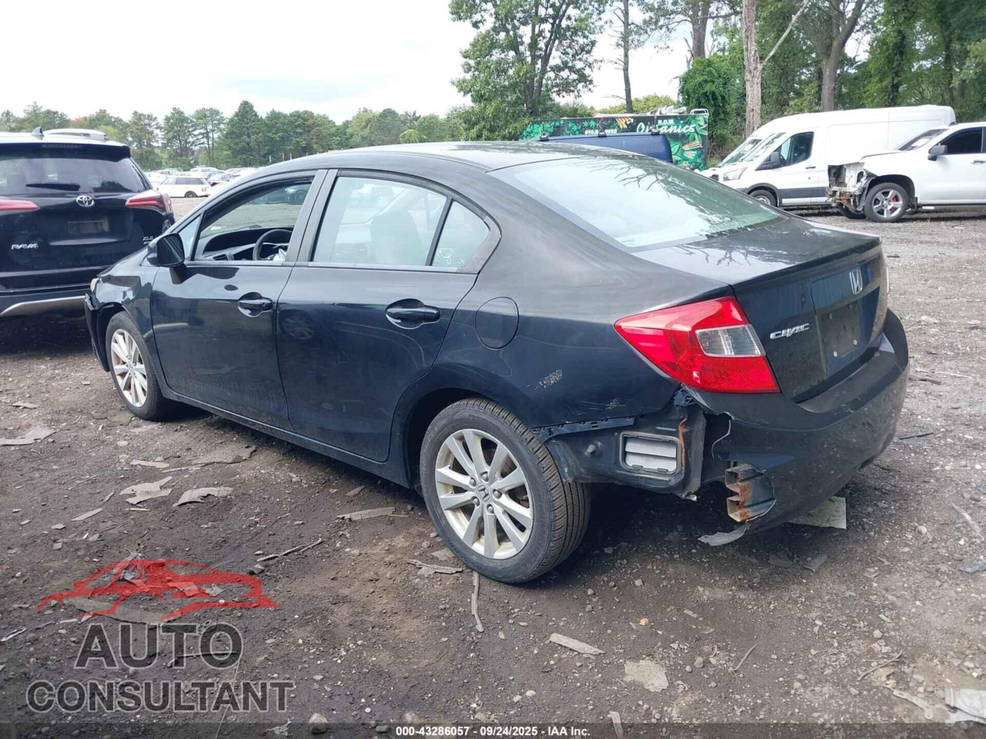 HONDA CIVIC 2012 - 19XFB2F82CE322356