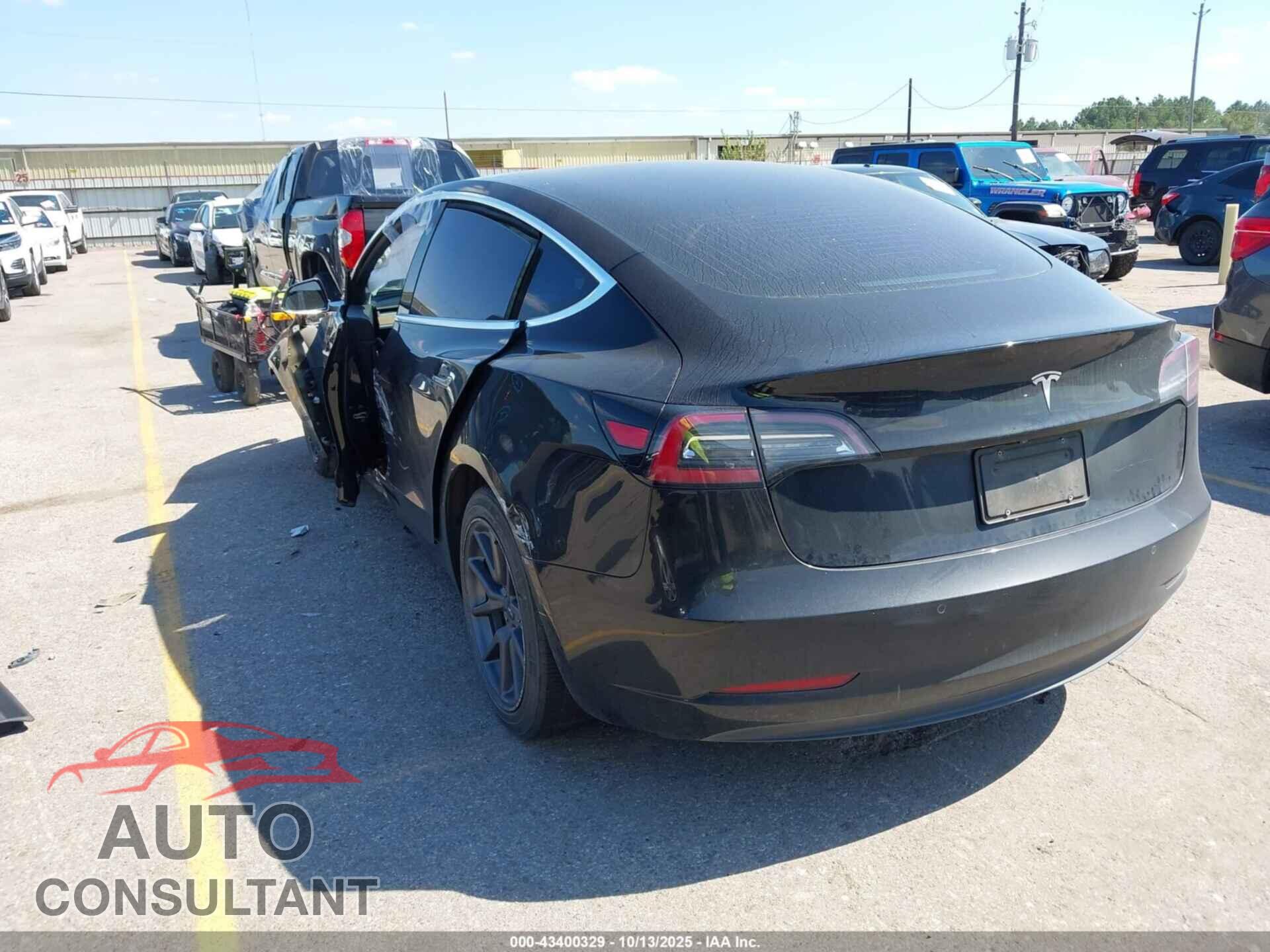 TESLA MODEL 3 2019 - 5YJ3E1EA2KF395261