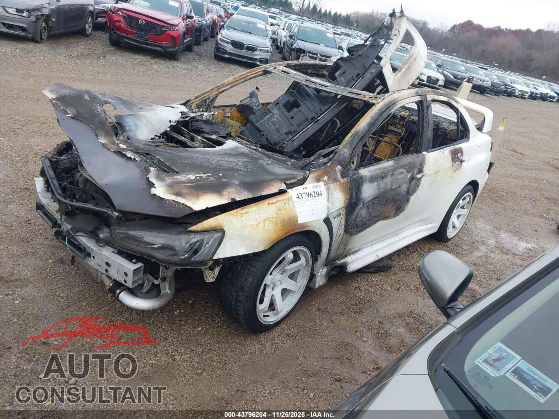 MITSUBISHI LANCER EVOLUTION 2015 - JA32W8FV4FU021300