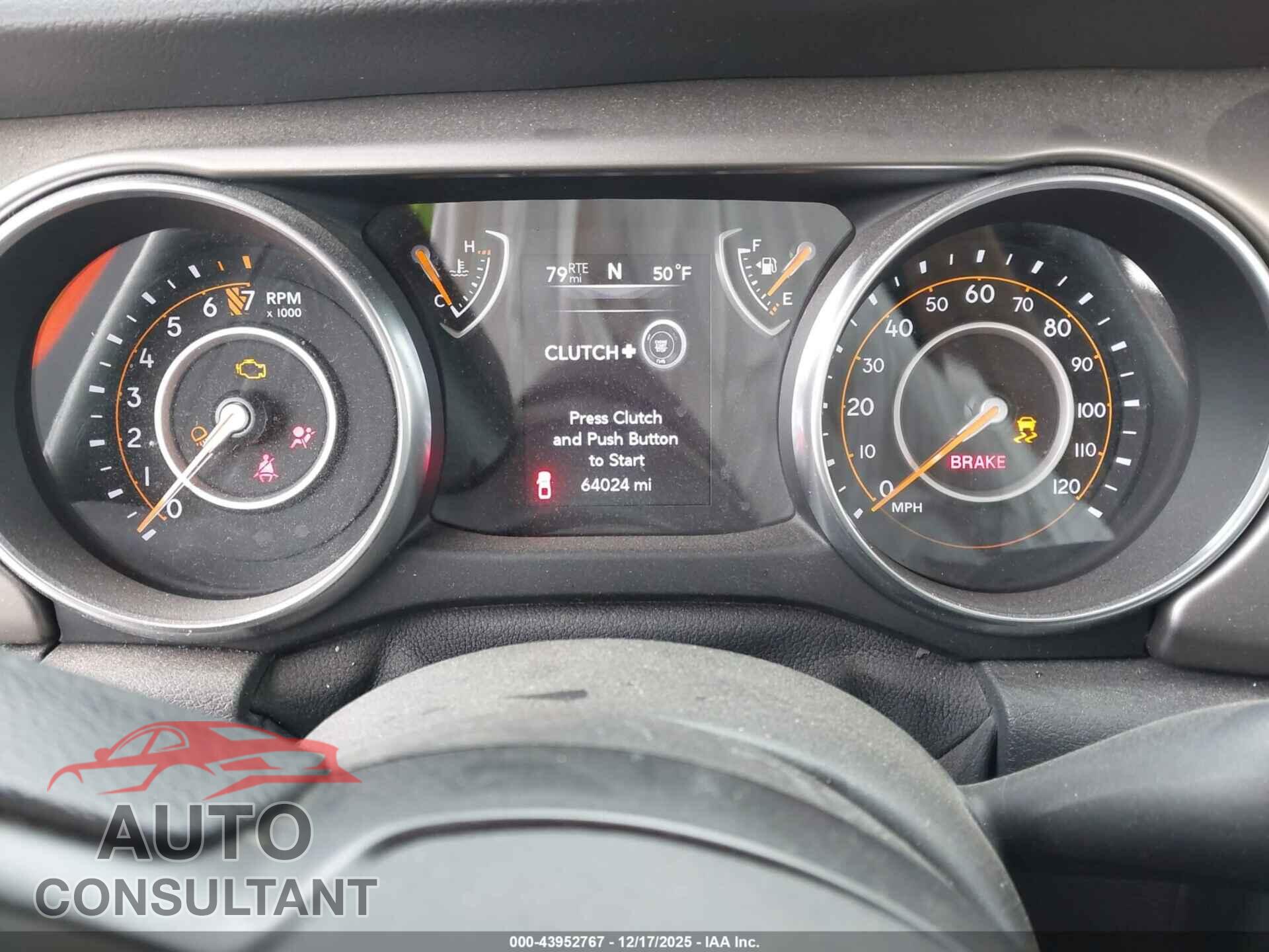 JEEP GLADIATOR 2021 - 1C6HJTAGXML517301