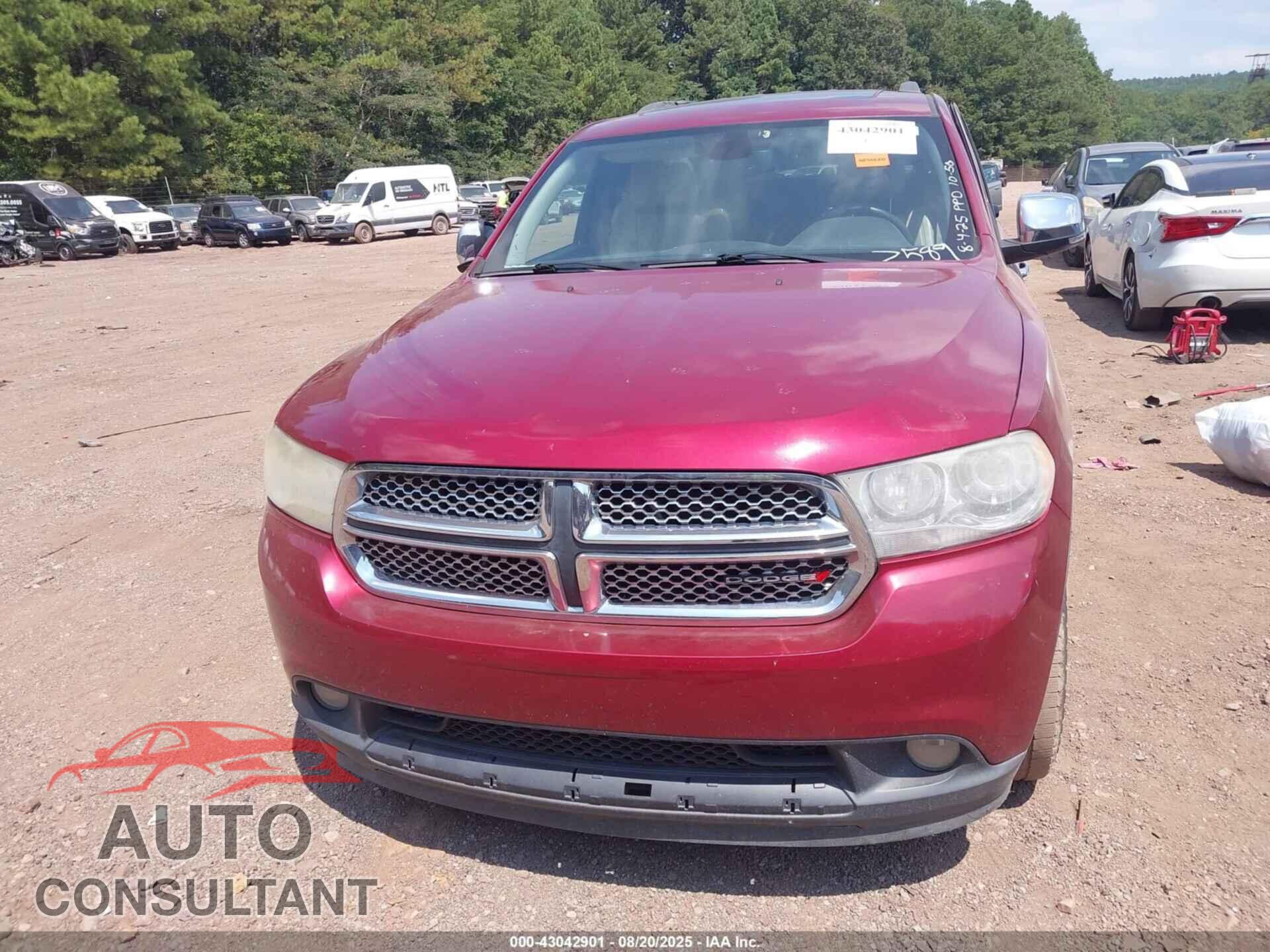 DODGE DURANGO 2013 - 1C4RDHEG3DC687589