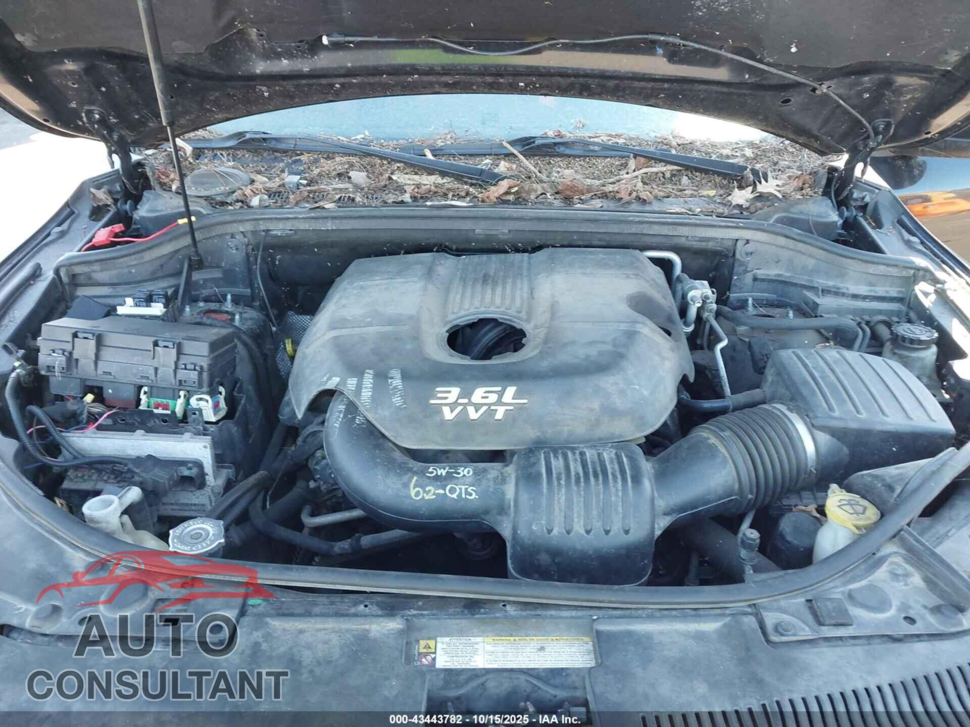 DODGE DURANGO 2012 - 1C4RDHAG5CC247331