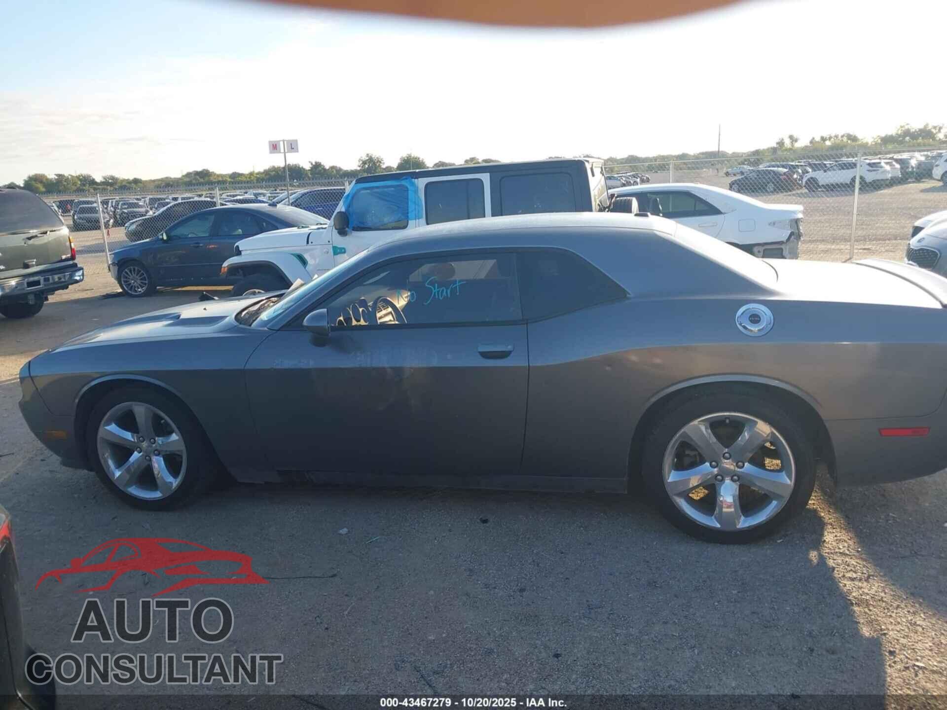 DODGE CHALLENGER 2012 - 2C3CDYAG7CH135332