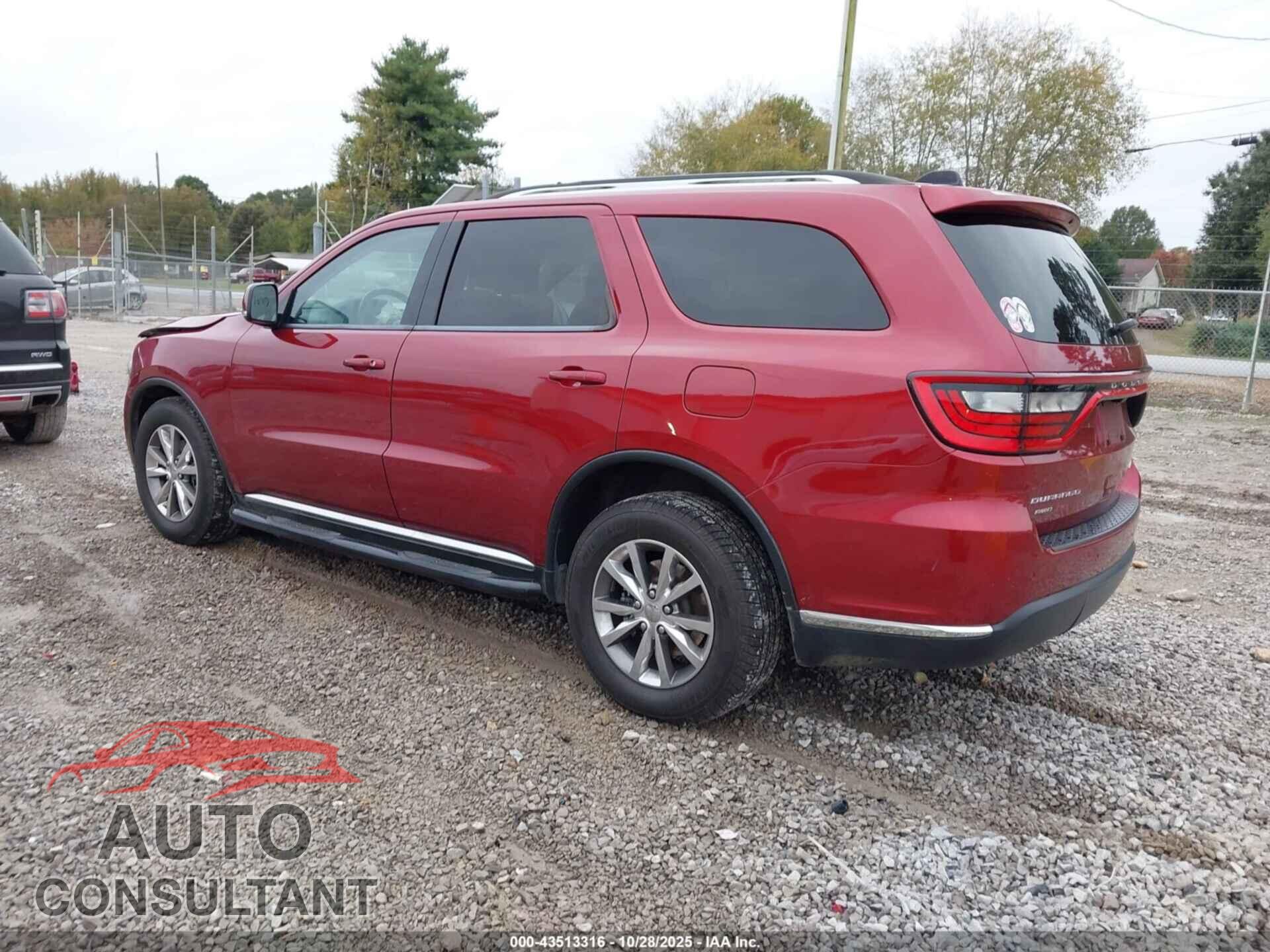 DODGE DURANGO 2015 - 1C4RDJDG1FC850378