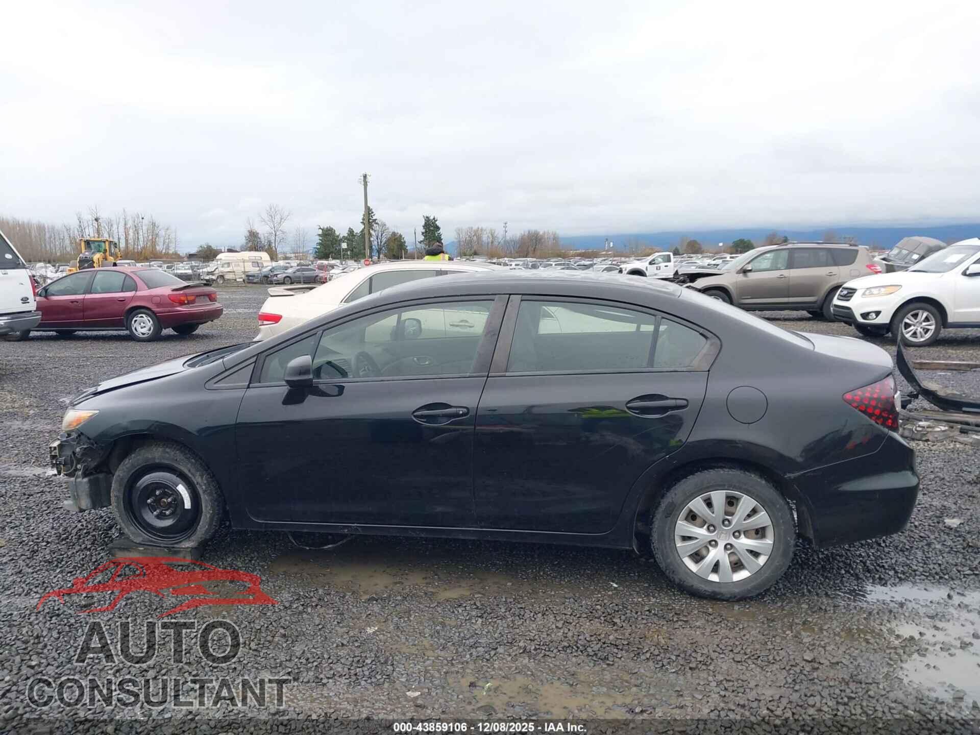 HONDA CIVIC 2012 - JHMFB2F54CS005924