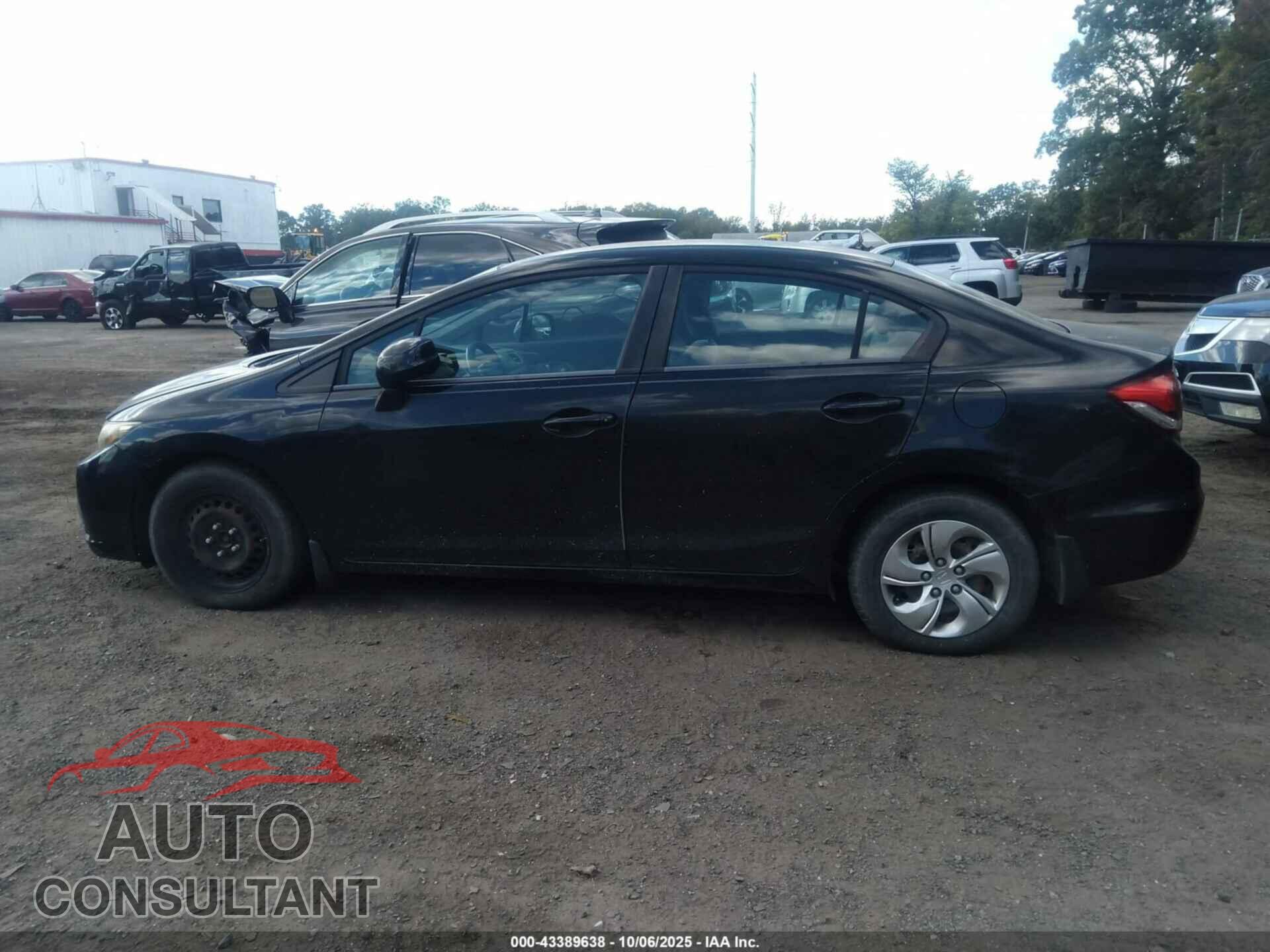 HONDA CIVIC 2013 - 19XFB2F53DE200225