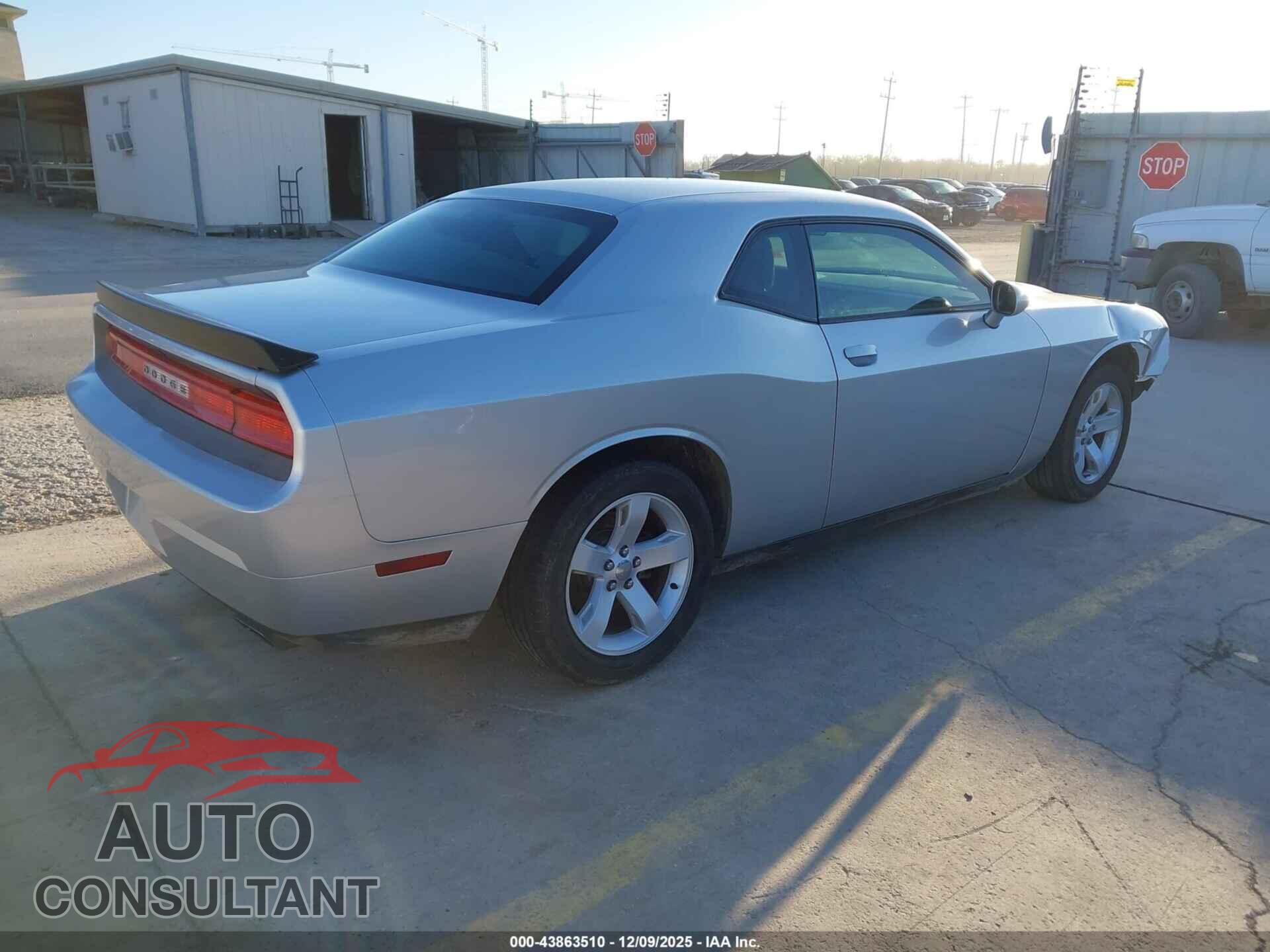 DODGE CHALLENGER 2012 - 2C3CDYAGXCH259238