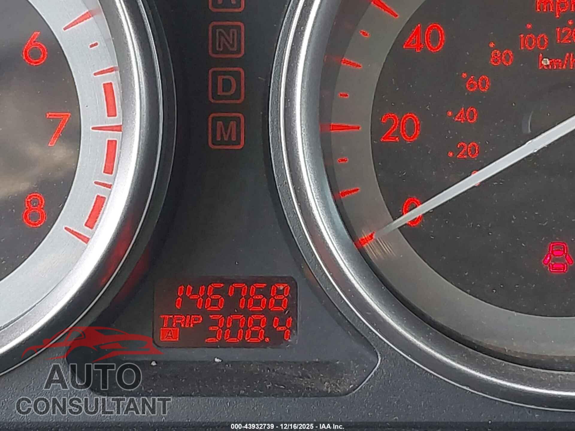 MAZDA CX-9 2012 - JM3TB3CA3C0368813