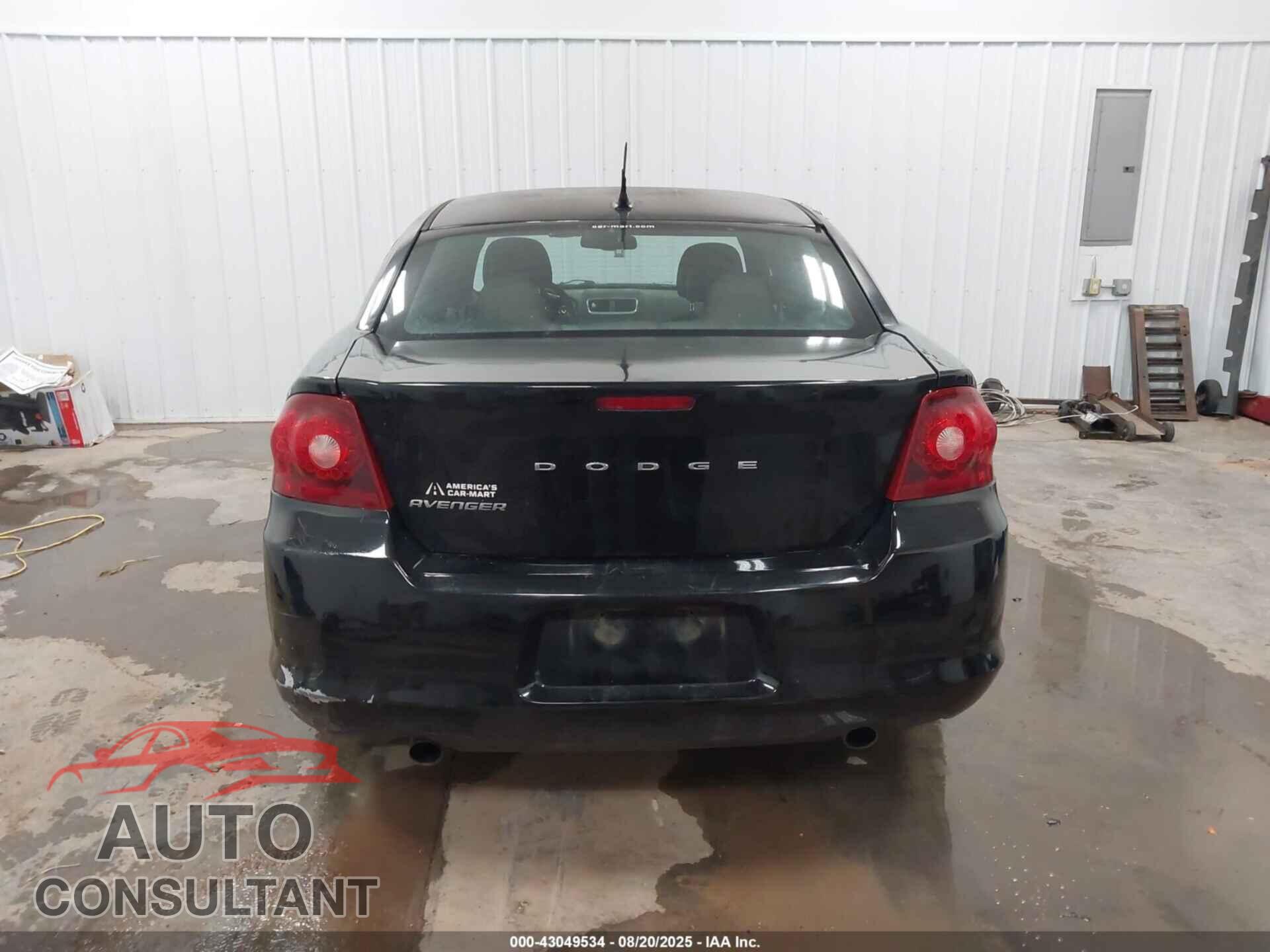 DODGE AVENGER 2013 - 1C3CDZAG4DN756400