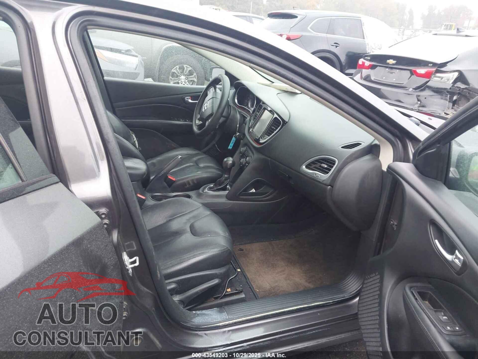 DODGE DART 2014 - 1C3CDFBB7ED802133