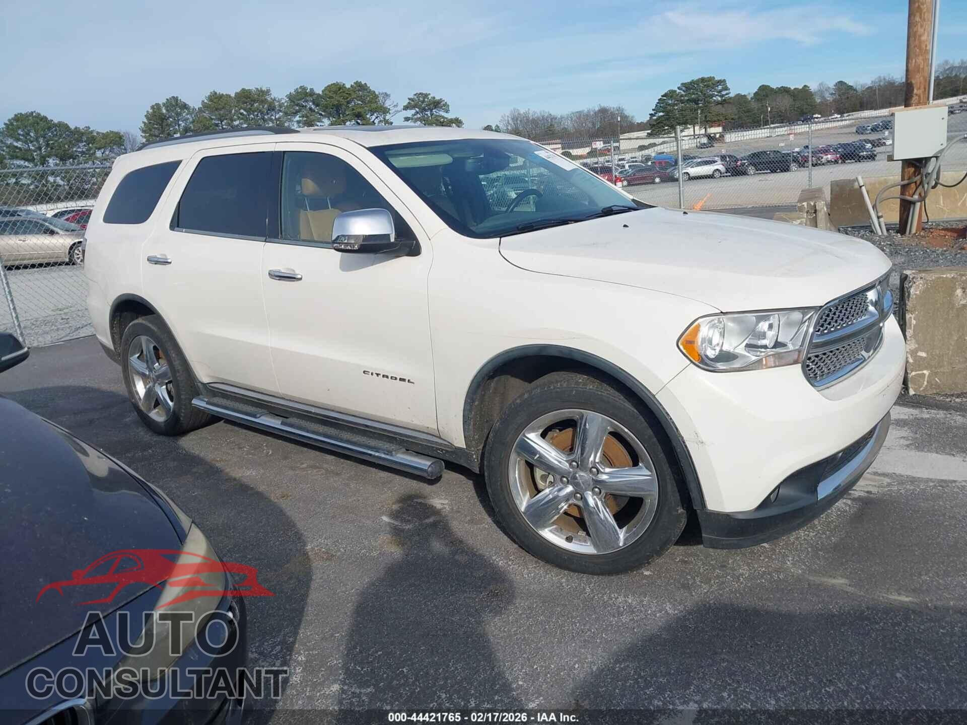 DODGE DURANGO 2012 - 1C4SDHET5CC144466