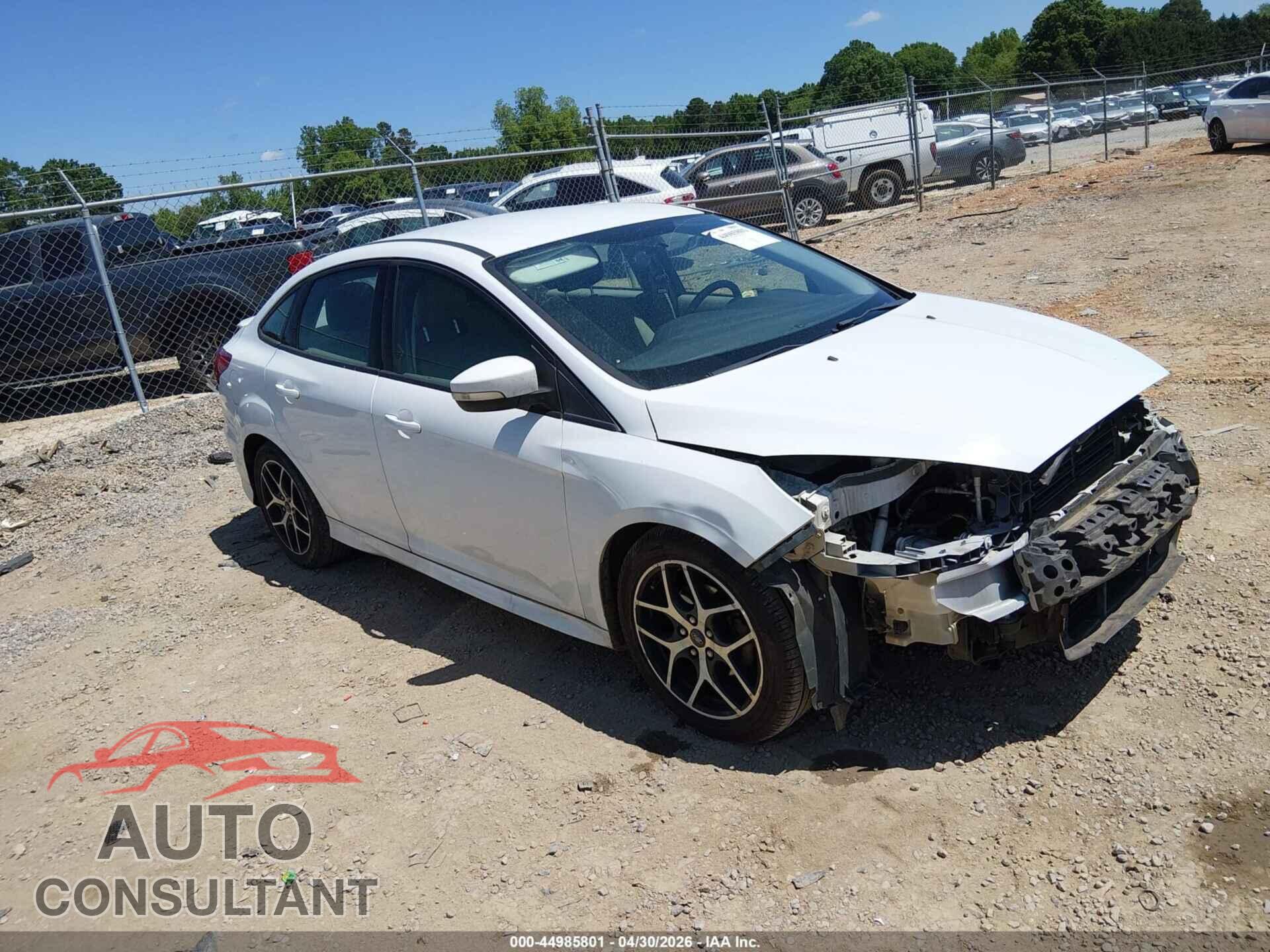 FORD FOCUS 2016 - 1FADP3F27GL350182