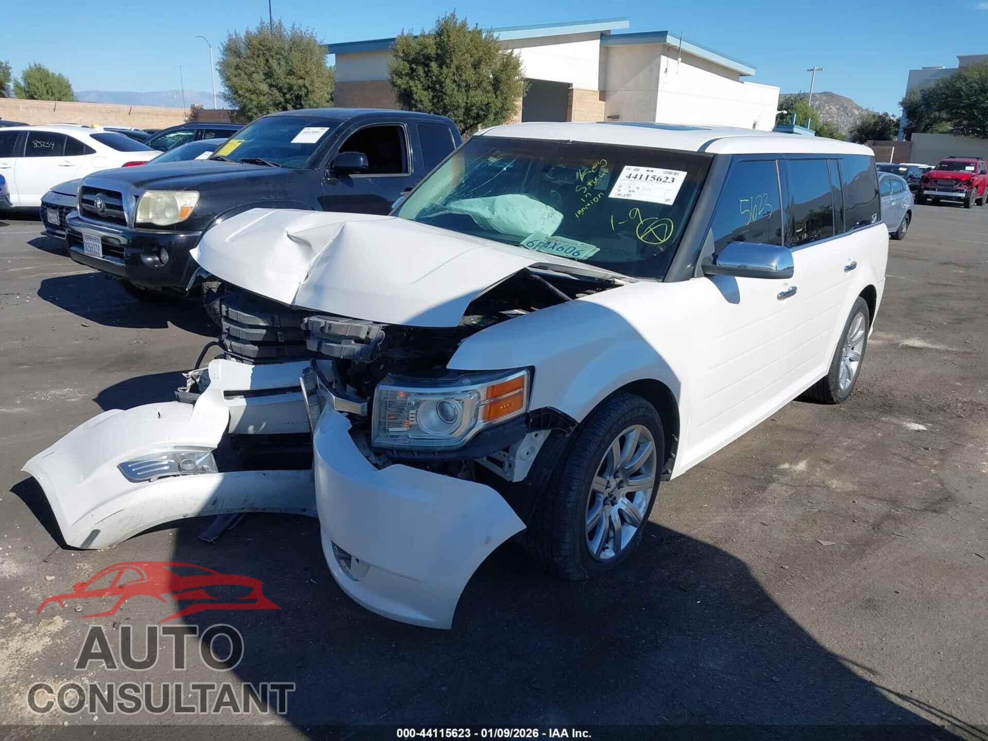 FORD FLEX 2011 - 2FMGK5DC8BBD07648