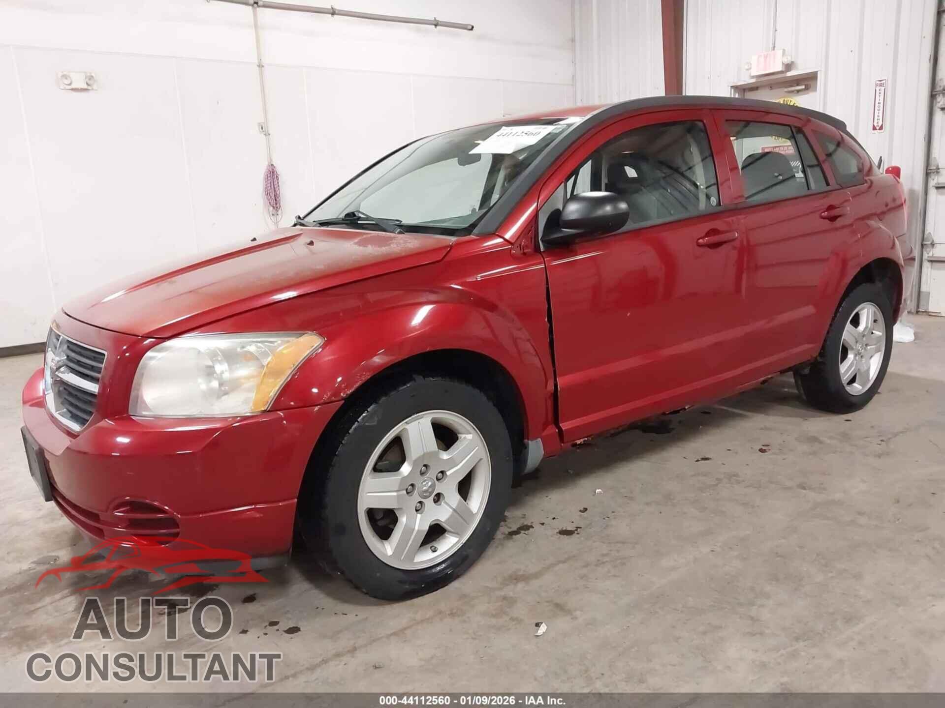 DODGE CALIBER 2009 - 1B3HB48AX9D109042
