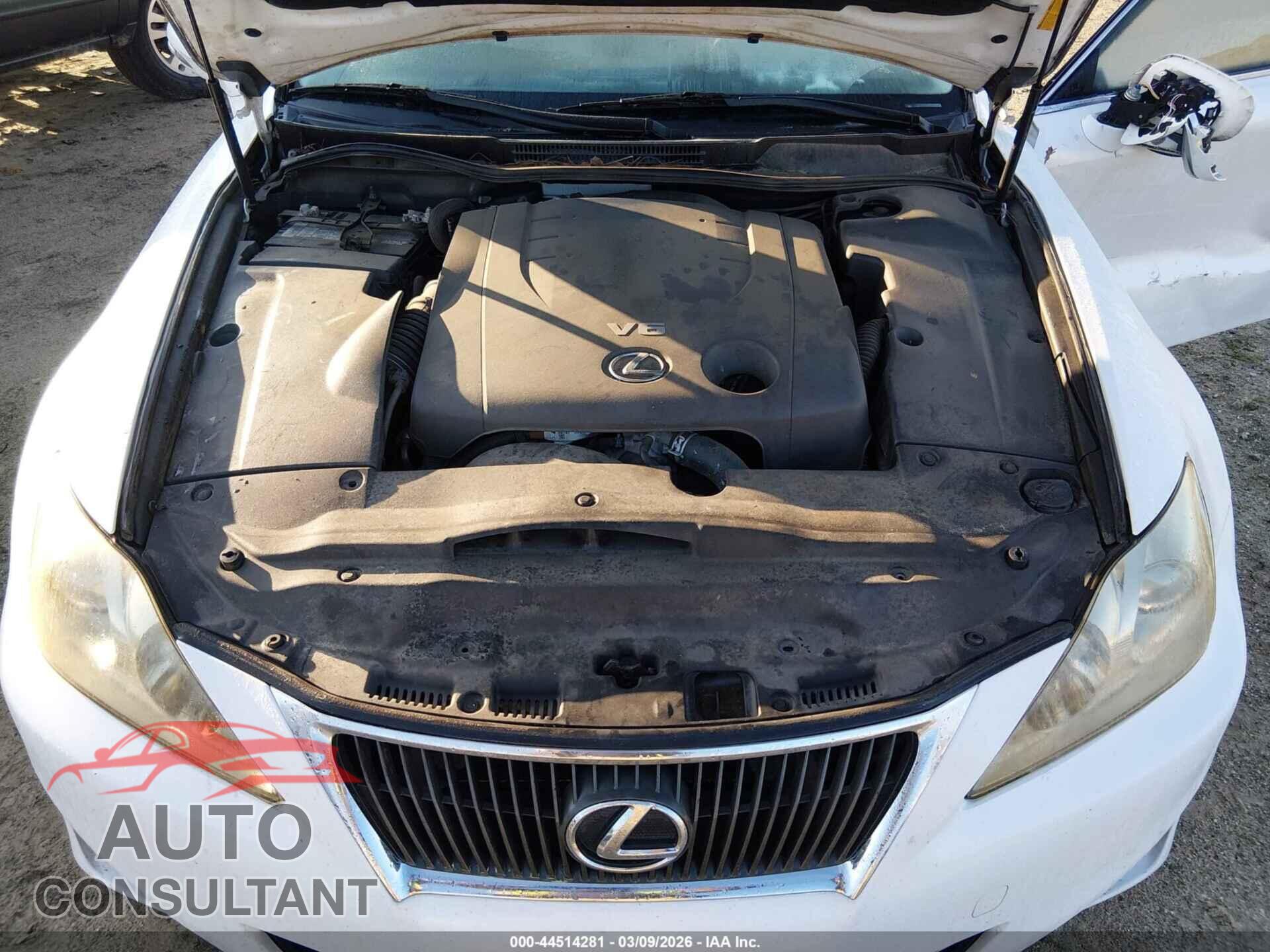 LEXUS IS 250 2012 - JTHBF5C26C5173318