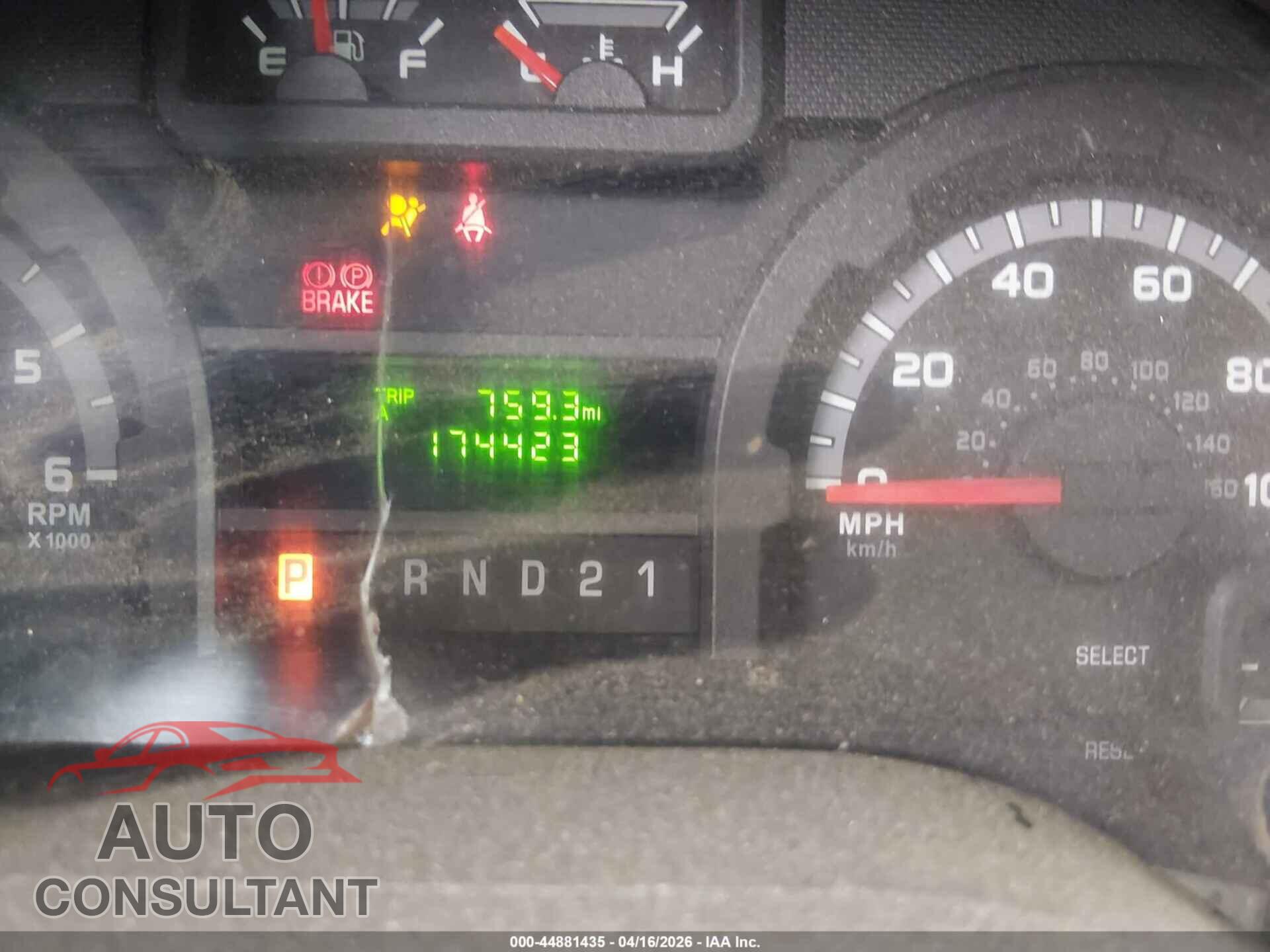 FORD E-150 2010 - 1FTNE1EW5ADA90864