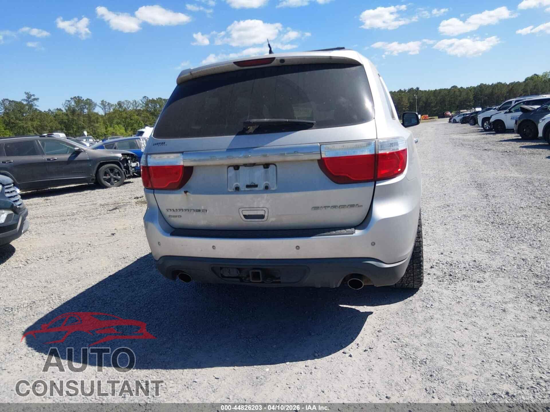 DODGE DURANGO 2011 - 1D4SE5GT9BC638386