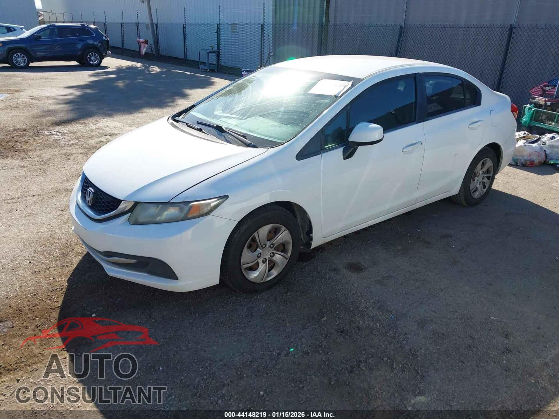 HONDA CIVIC 2013 - 19XFB2F52DE201429