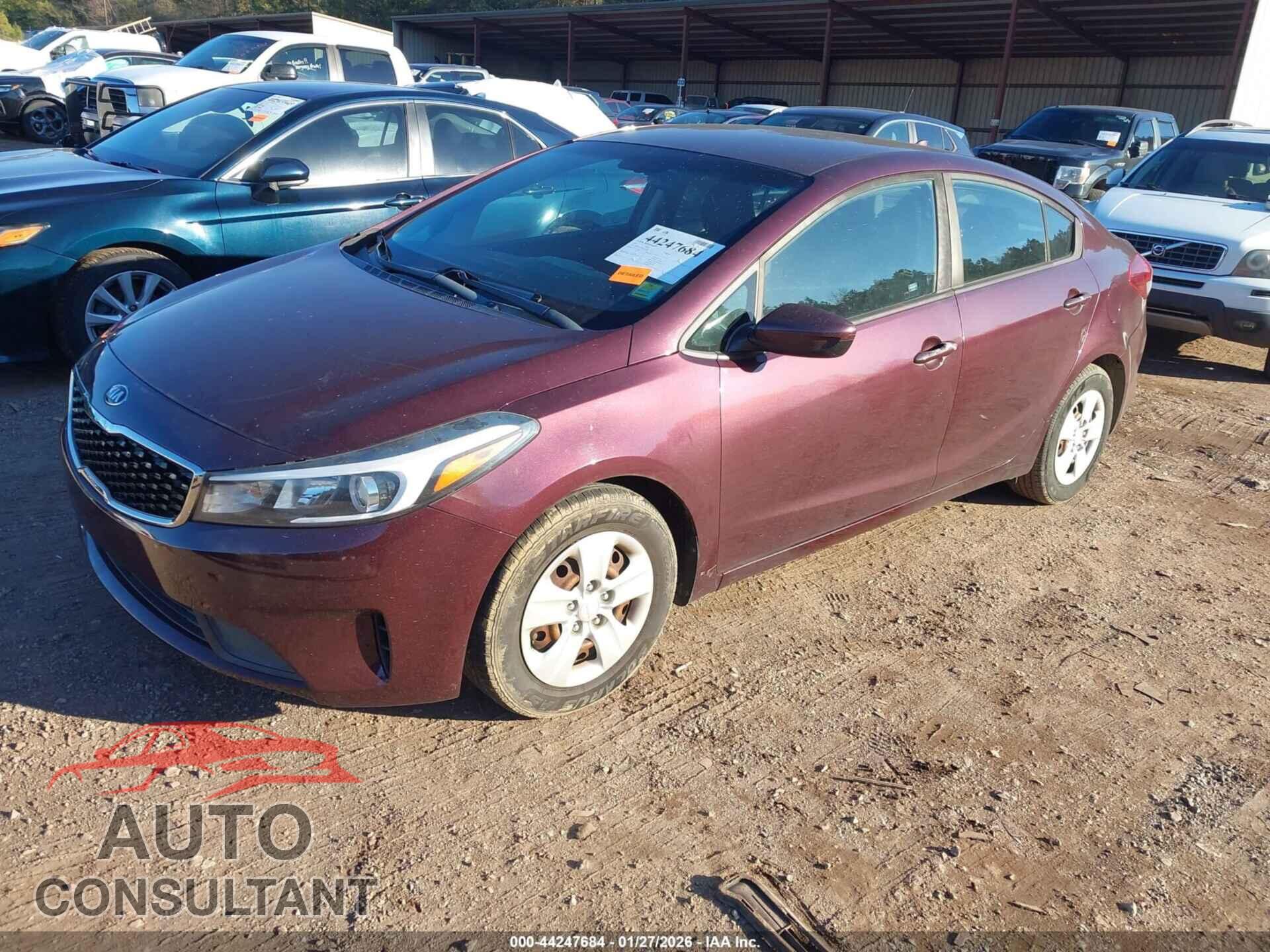 KIA FORTE 2017 - 3KPFL4A78HE142782