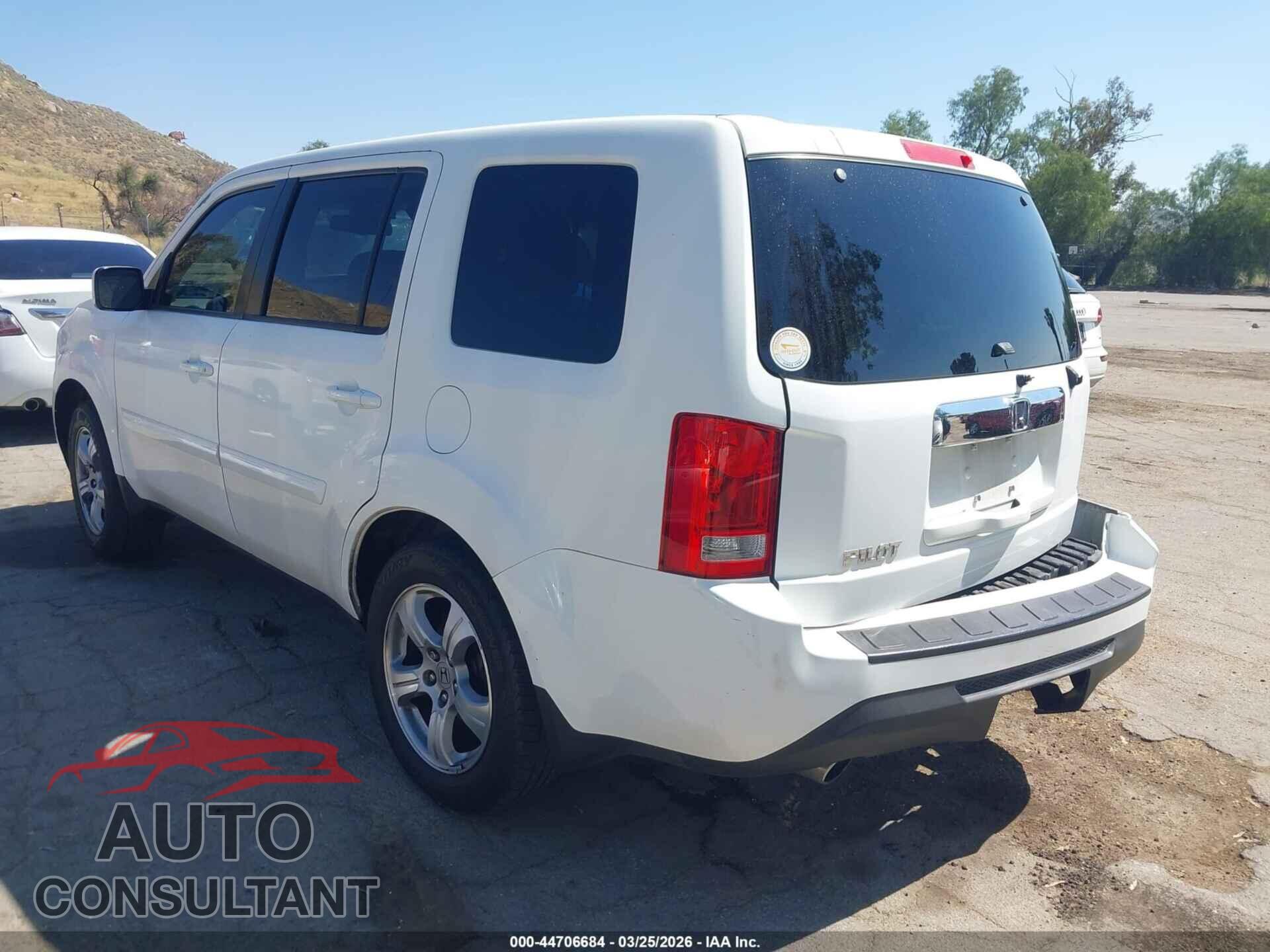 HONDA PILOT 2013 - 5FNYF3H55DB042139