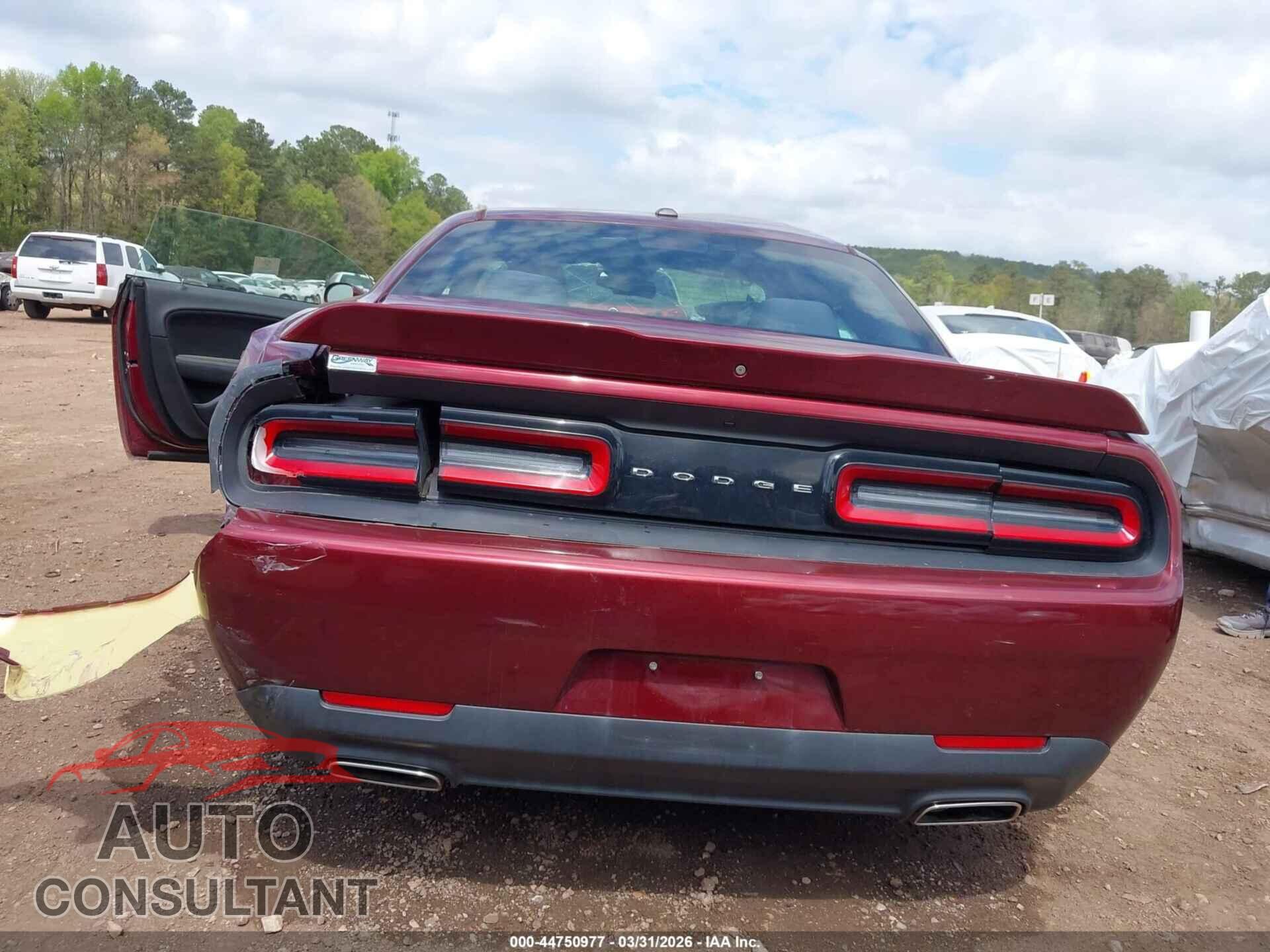 DODGE CHALLENGER 2019 - 2C3CDZAG3KH677757