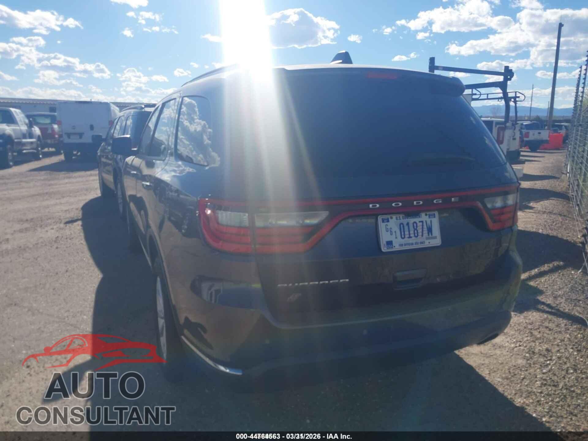 DODGE DURANGO 2019 - 1C4RDJAG1KC744415