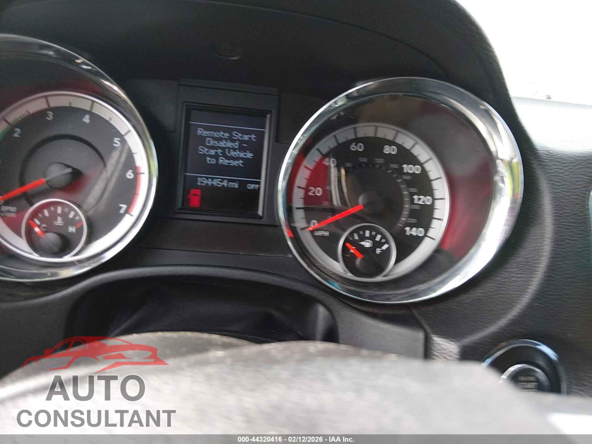 DODGE DURANGO 2013 - 1C4SDJCT5DC652979