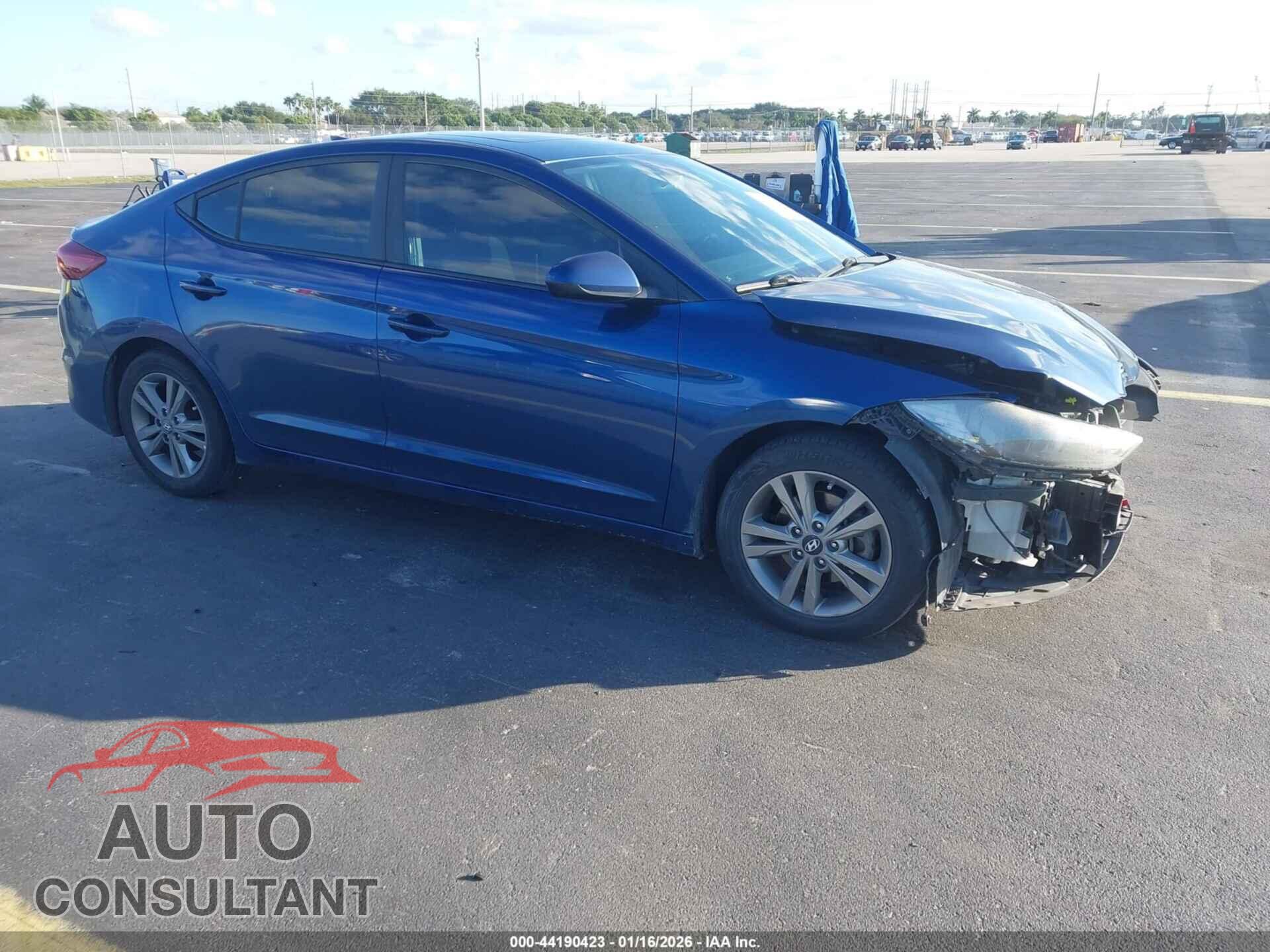HYUNDAI ELANTRA 2017 - 5NPD84LF1HH200367