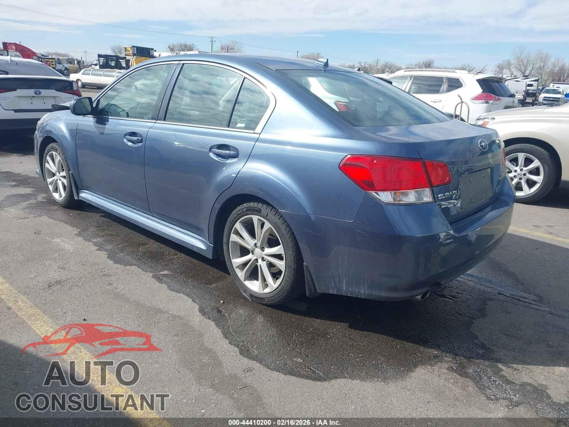 SUBARU LEGACY 2014 - 4S3BMCC67E3003191