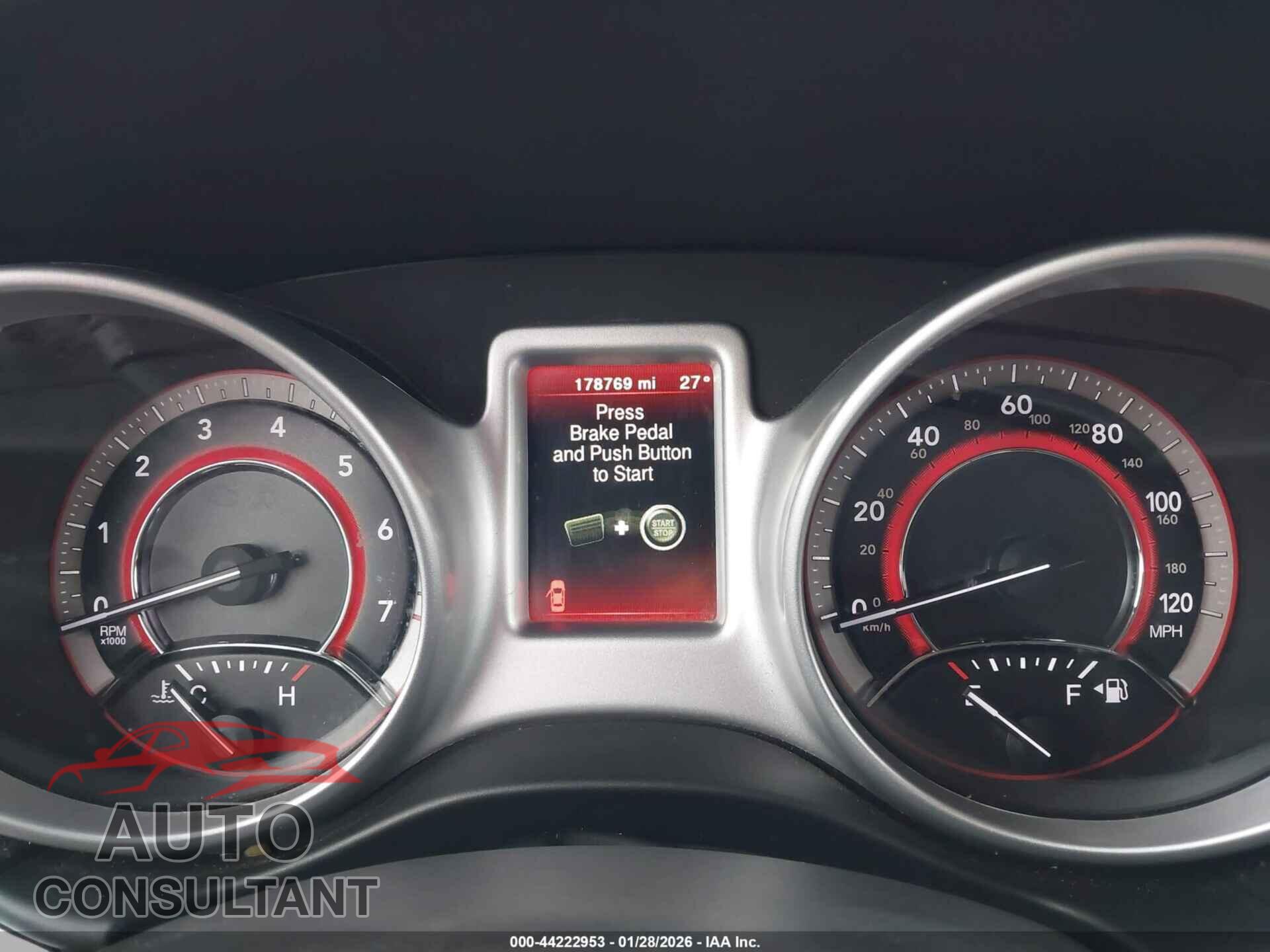 DODGE JOURNEY 2017 - 3C4PDDBG0HT578554